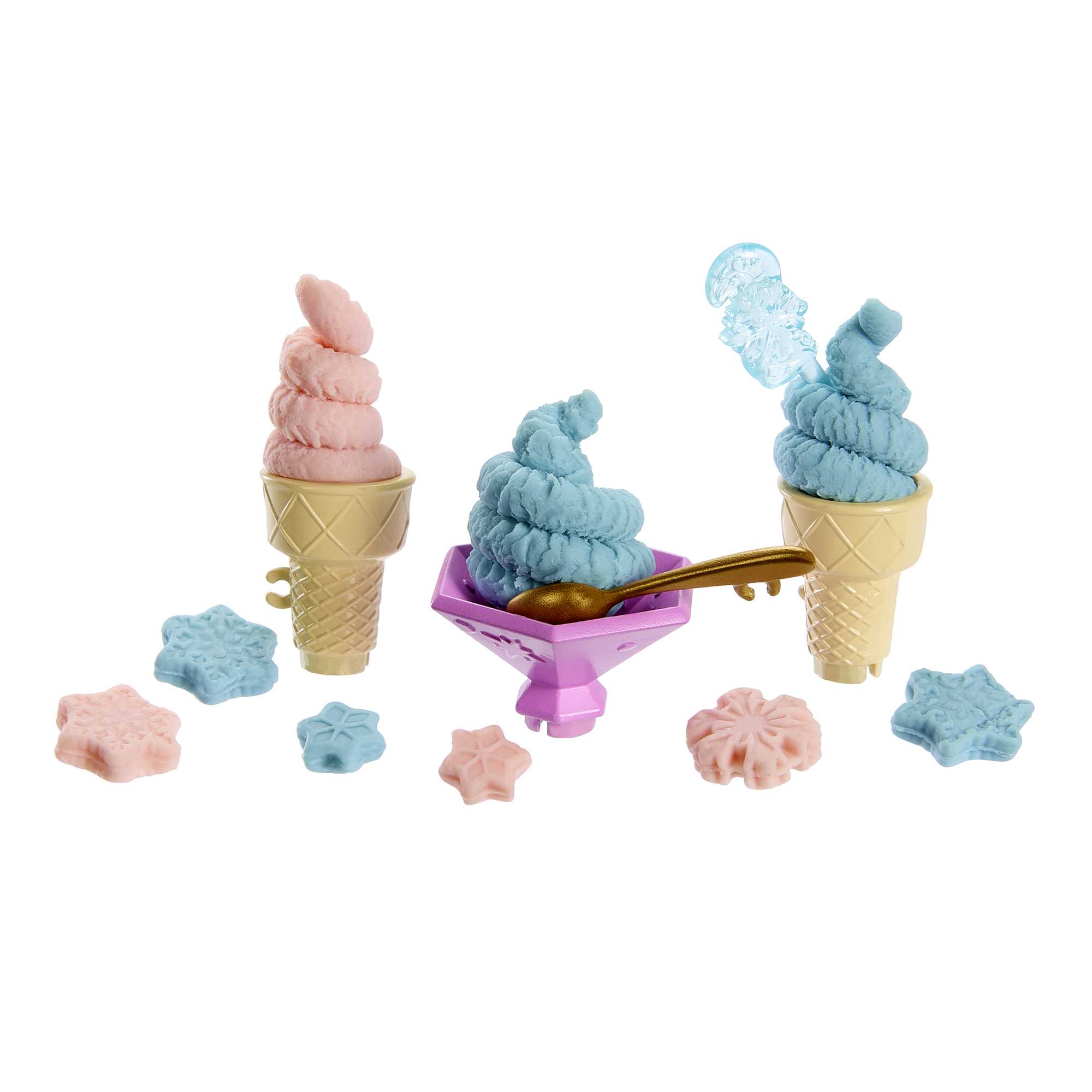 Disney Frozen Conjunto de Brinquedo Carrinho de Doces da Elsa e do Olaf