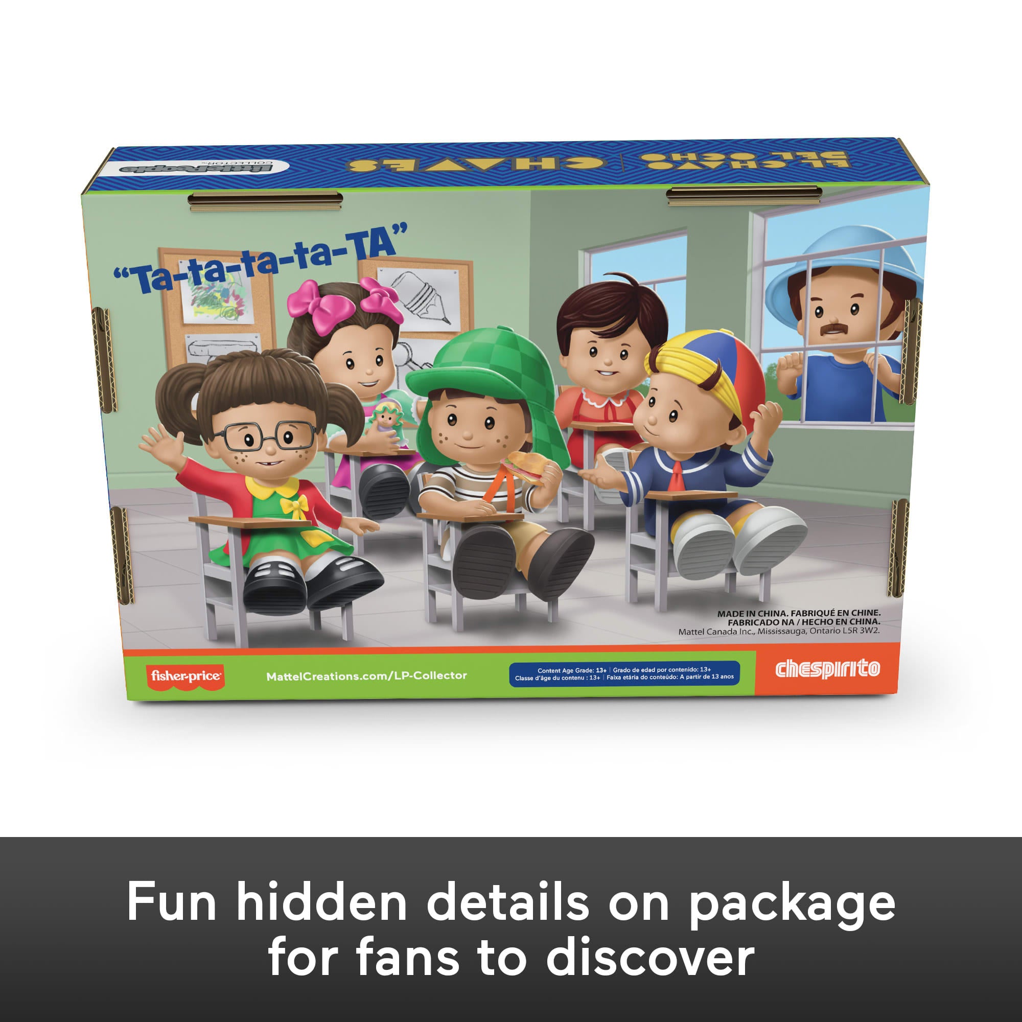 Little People Collector El Chavo Special Edition Set For Adults & Fans, 4 Figures