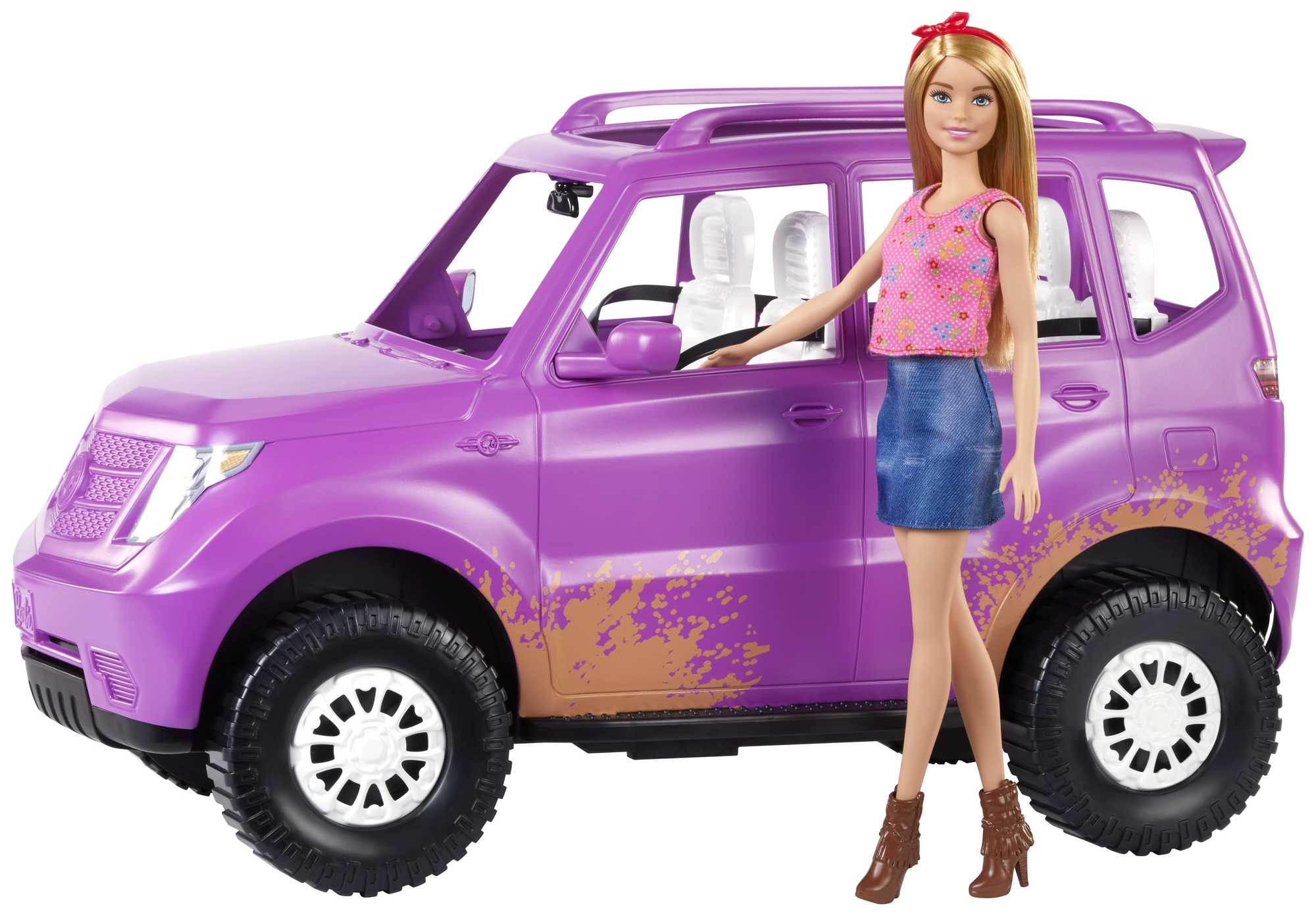 Barbie Fiat 500 Doll and Vehicle