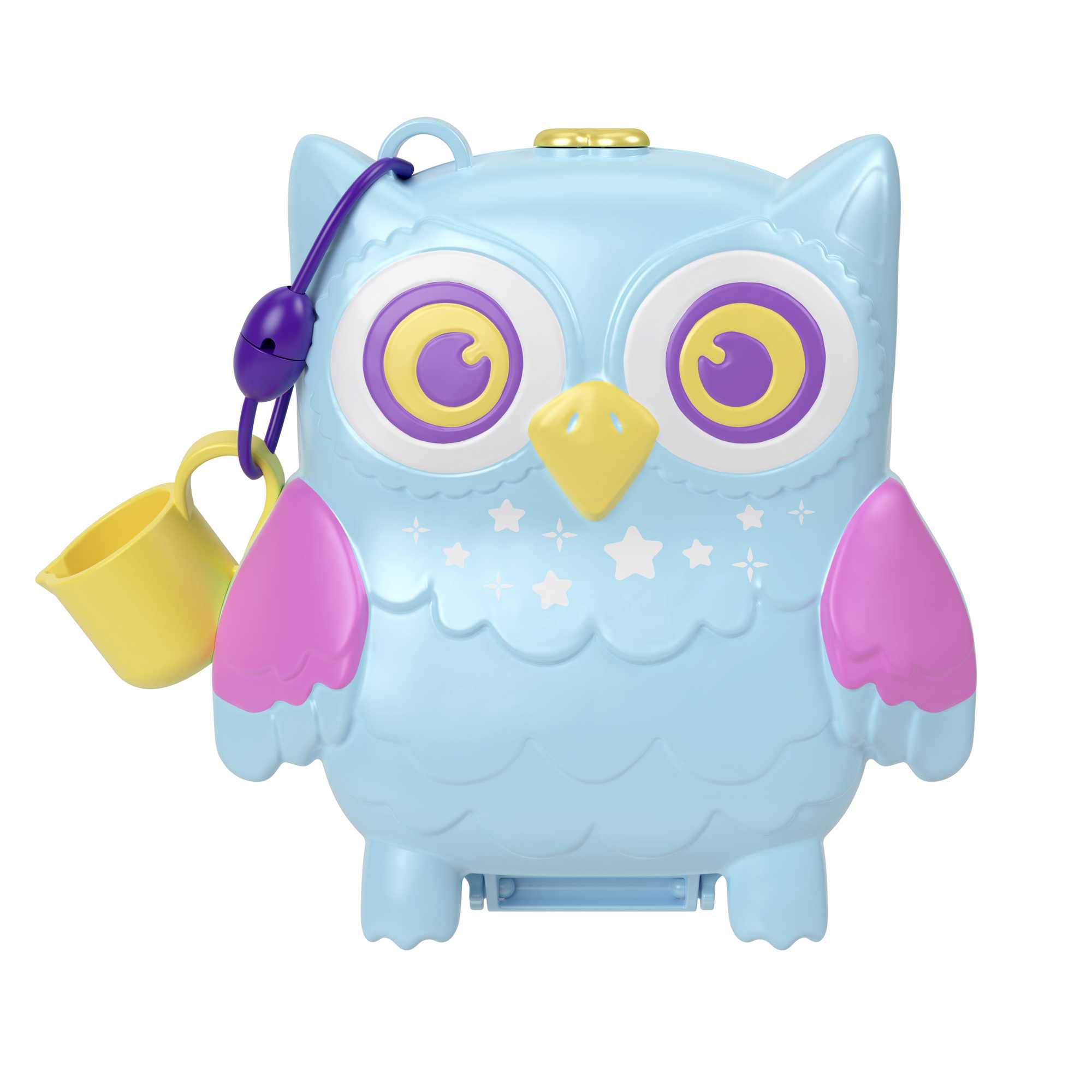 Polly Pocket Dolls And Playset, Pajama Party Snowy Sleepover Owl Compact