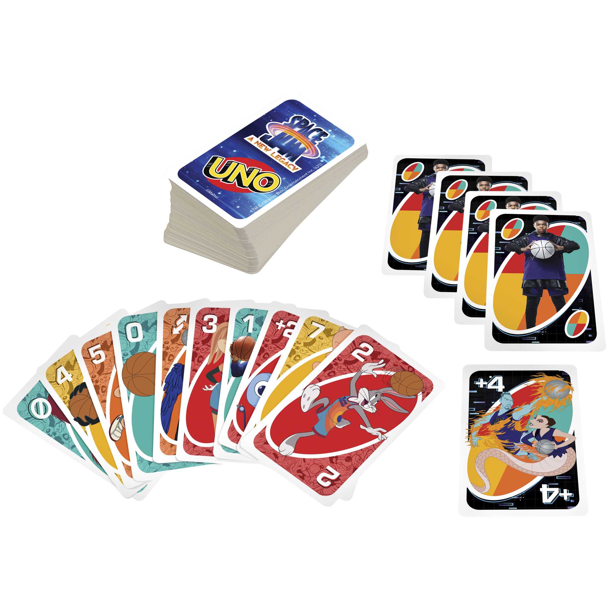 UNO Space Jam: A New Legacy Card Game For 7 Year Olds & Up.