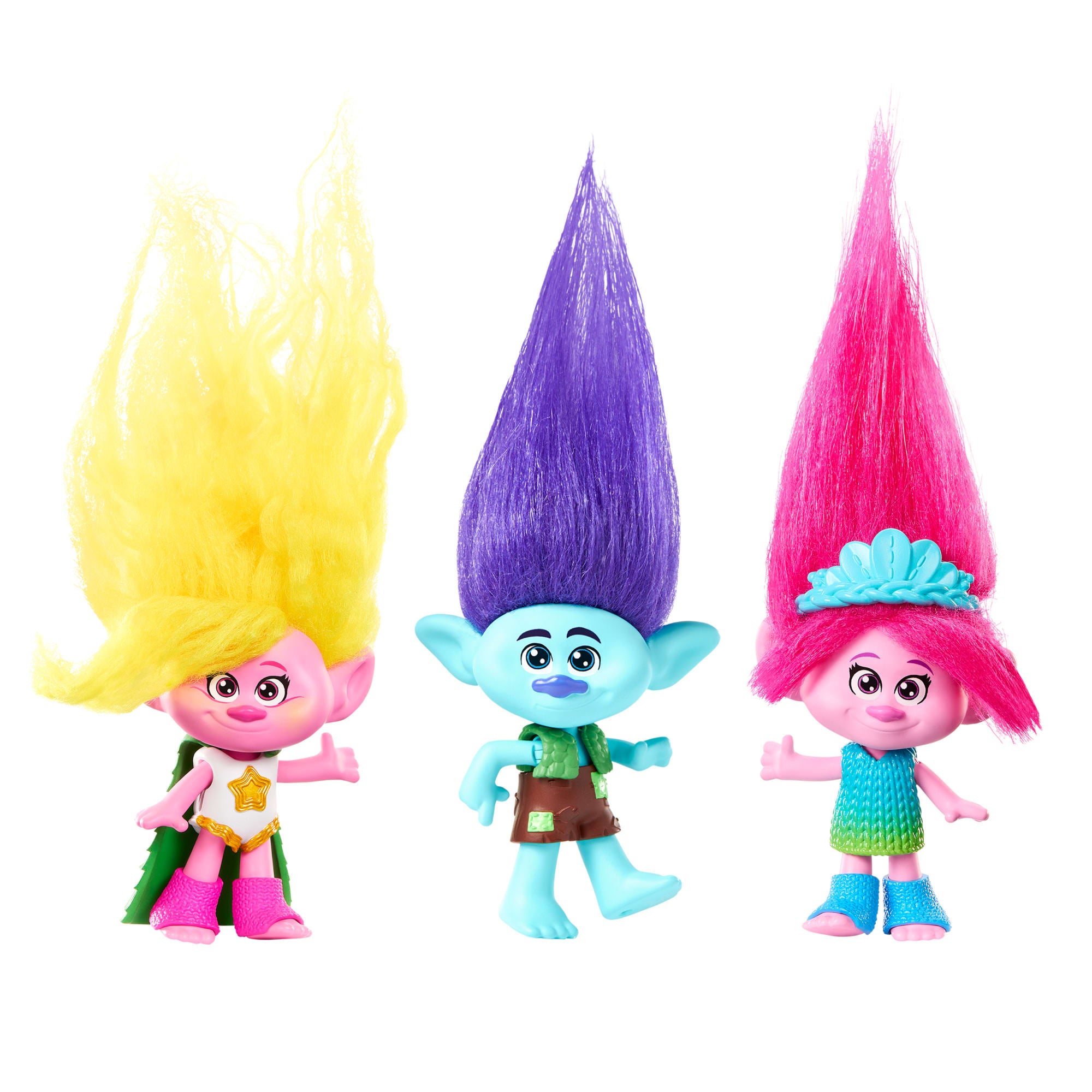 Different Colors with Trolls Band Together with Poppy and Viva 
