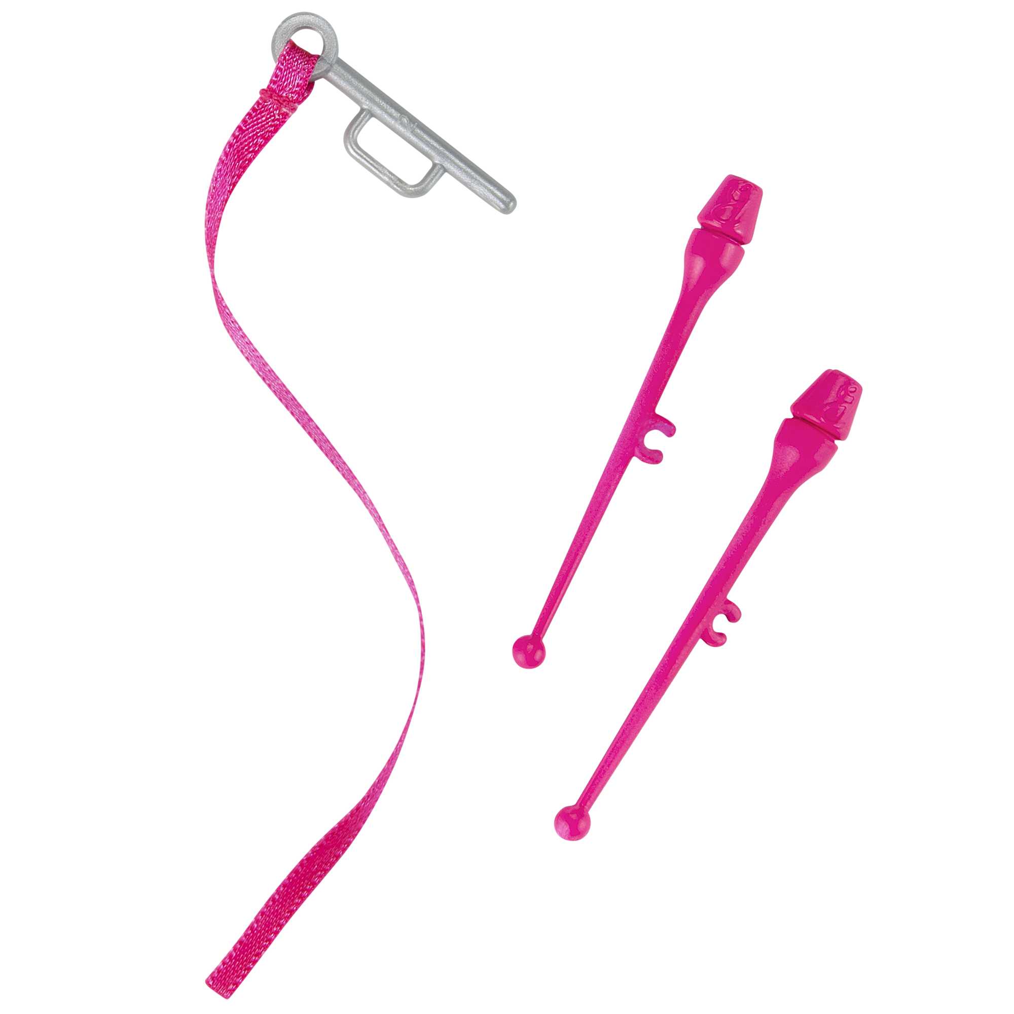 Barbie Rhythmic Gymnast Brunette Doll (12-In/30.40-Cm), Leotard & Accessories