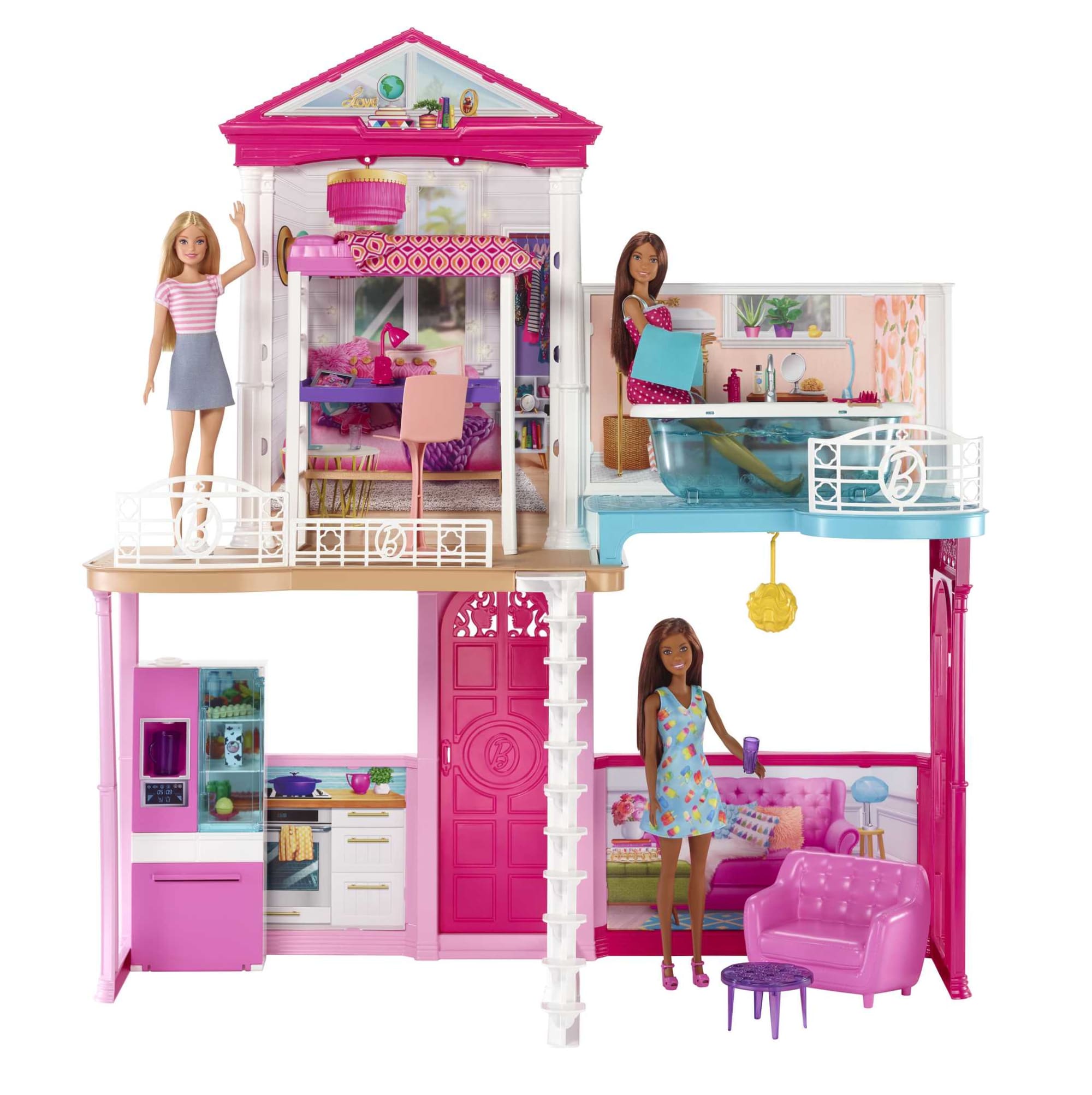 Barbie House, Dolls And Accessories | Mattel