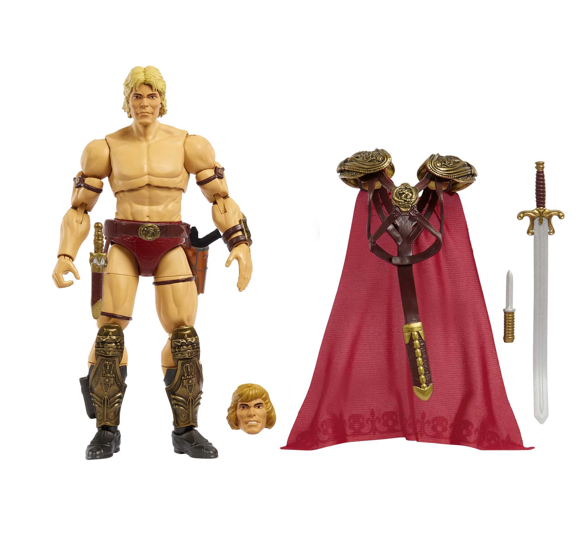 Masters of the Universe Masterverse Figura de Ação Deluxe He-Man de 7" Filme 80's