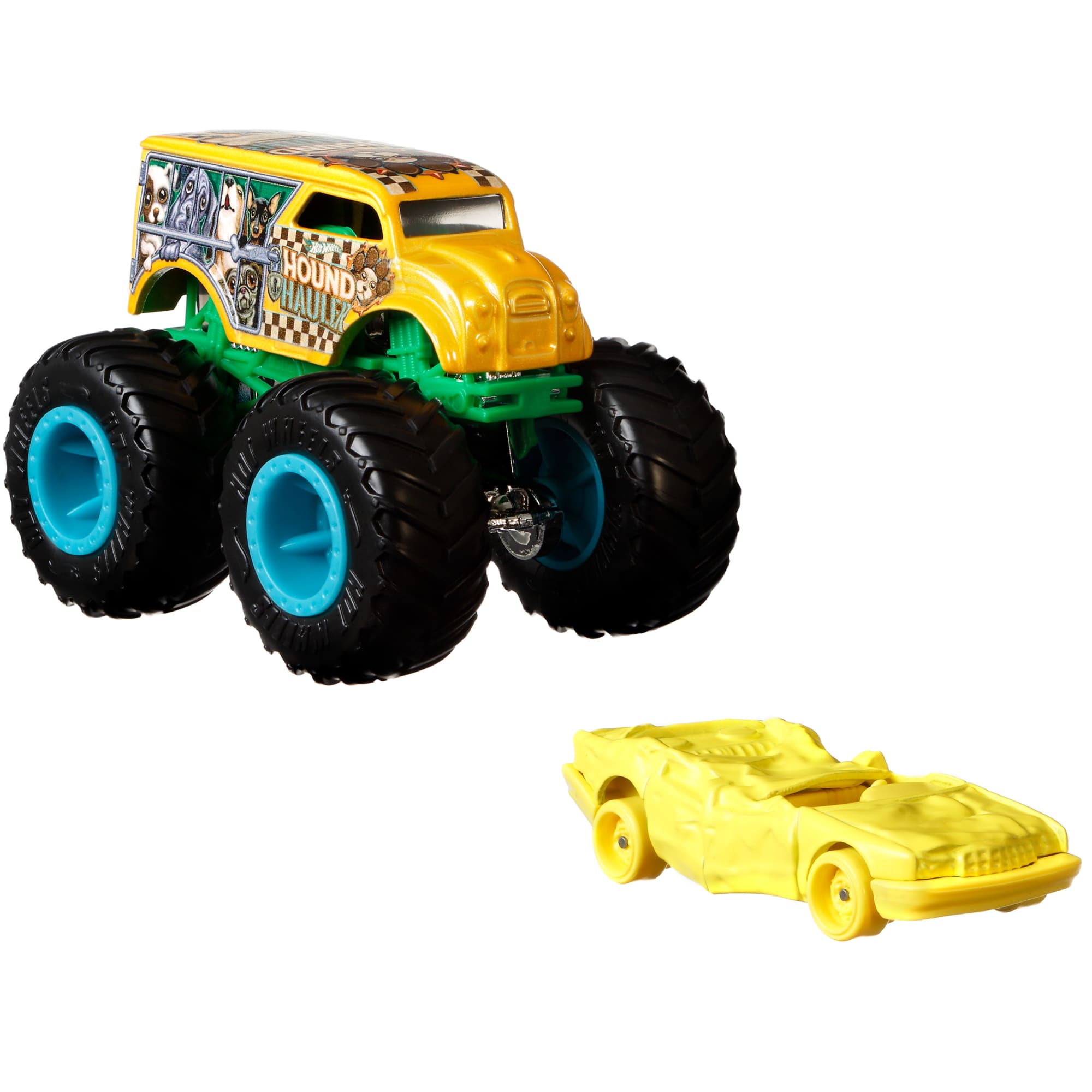 Distribuidora Semaan - Esses Mini Monster Trucks da Hot Wheels podem ser  pequenos, mas o estrondo e a batida são épicos! Cada lançador que acompanha  o Monster Truck Mini ativa a velocidade