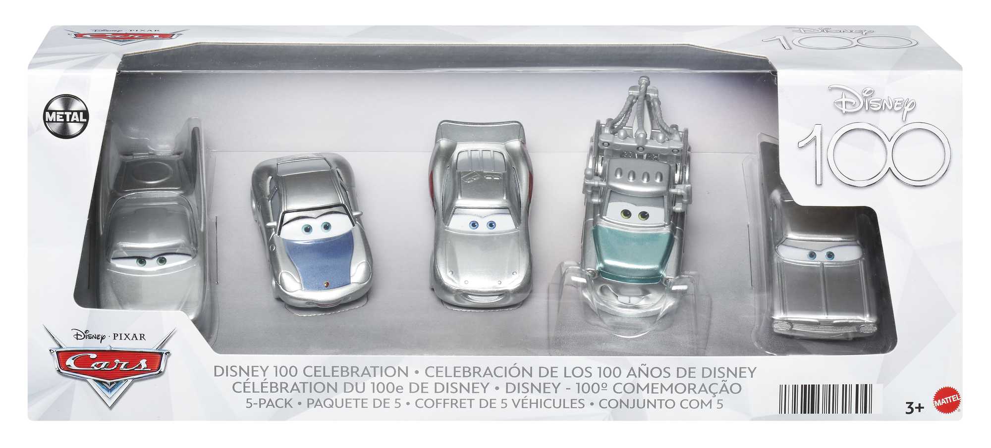 Coffret de 5 véhicules - Disney Cars