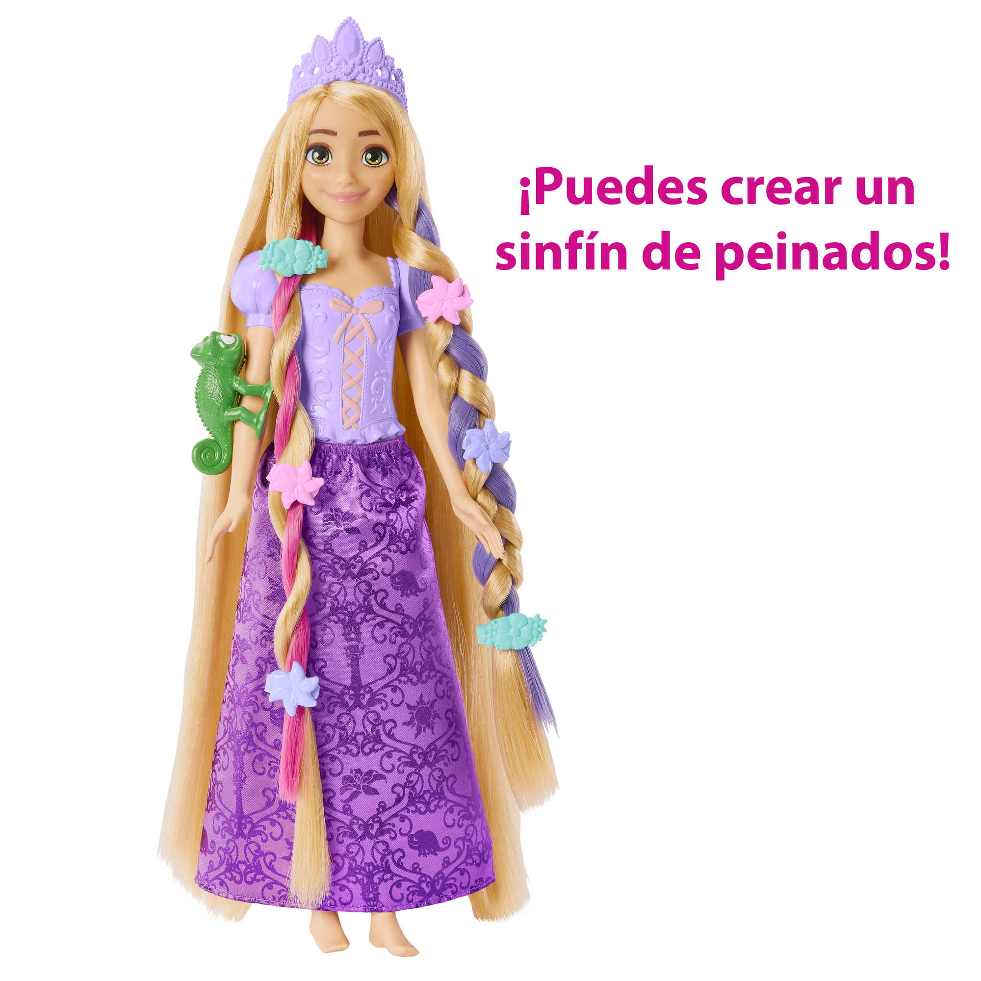Disney Princesa Muñeca Rapunzel Cabello de Cuentos de Hadas