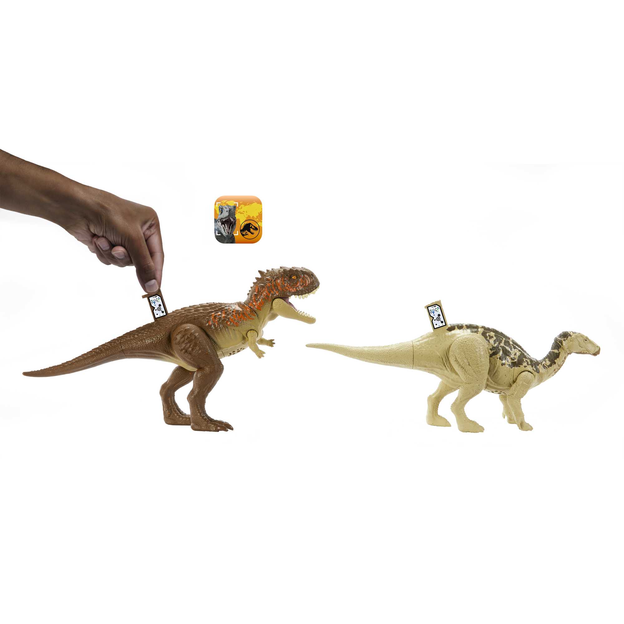 Jurassic World Dinos Sonores Iguanadon et Skorpiovenator