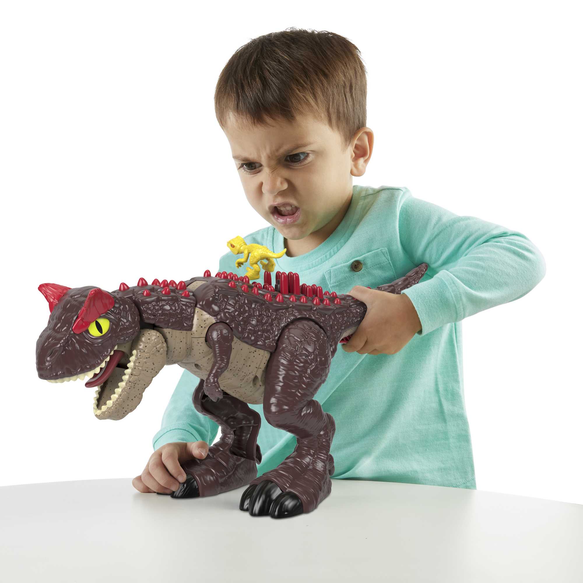 Imaginext Jurassic World Coup D’Épines Carnotaure, 2 Élém.