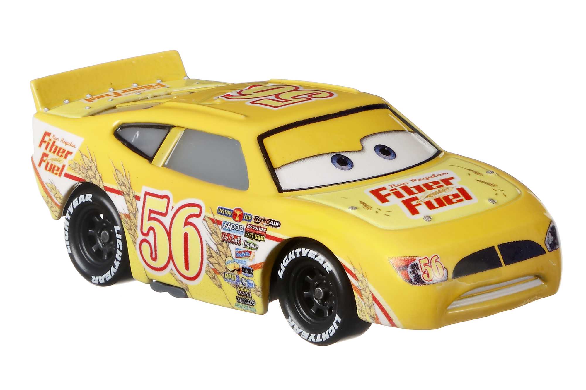 Cars de Disney y Pixar Diecast Vehículo de Juguete Brush Curber