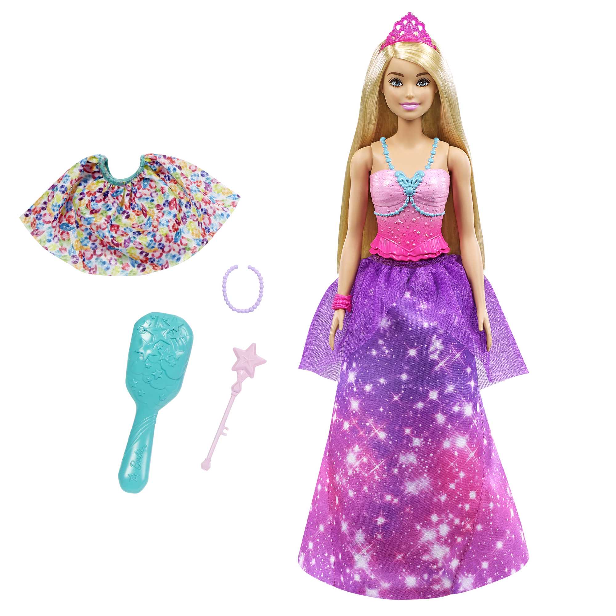 Barbie Dreamtopia 2-In-1 Royal To Mermaid Fashion Transformation Doll  (Blonde, 11.5-In)