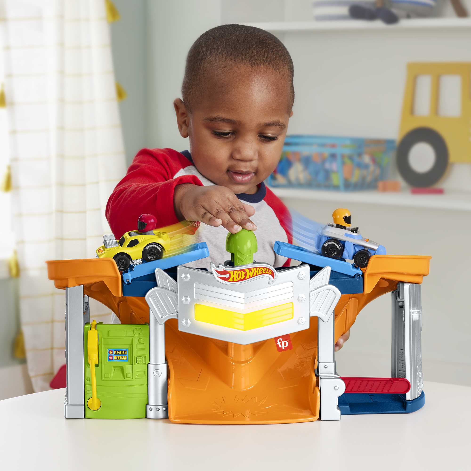Fisher-Price HW Little People Coffret Piste Course à Emporter