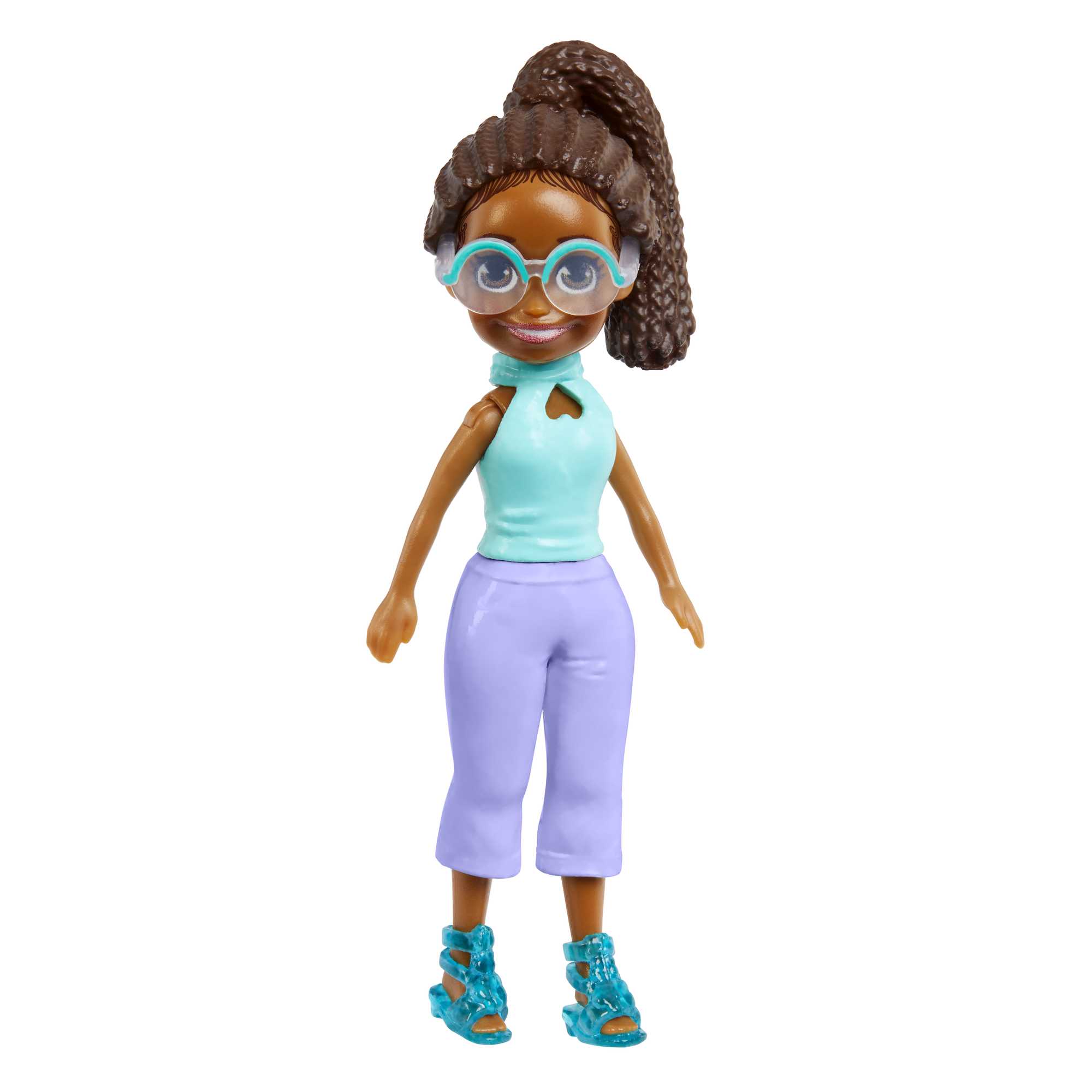 Polly Pocket Conjunto de Brinquedo Armário de Modas Giratório Panda