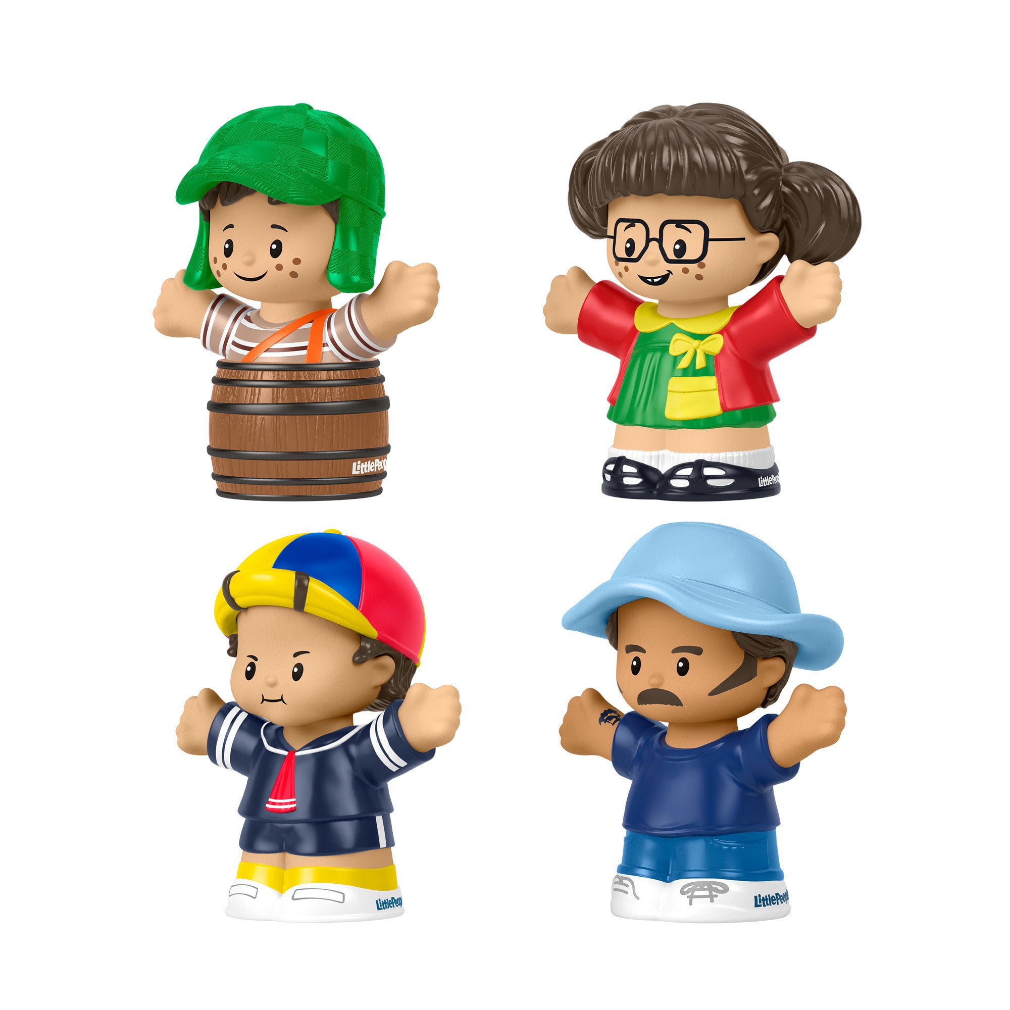 Little People Collector El Chavo Special Edition Set For Adults & Fans, 4 Figures