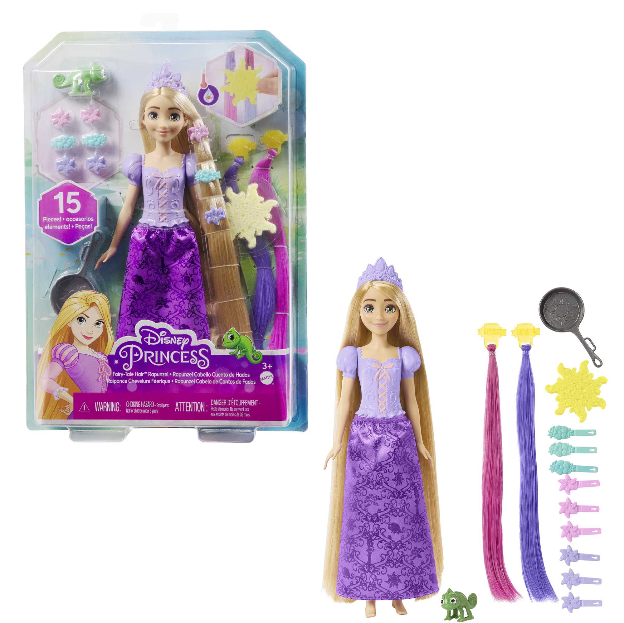 Disney Princess Fairy-Tale Hair Rapunzel Doll | Mattel