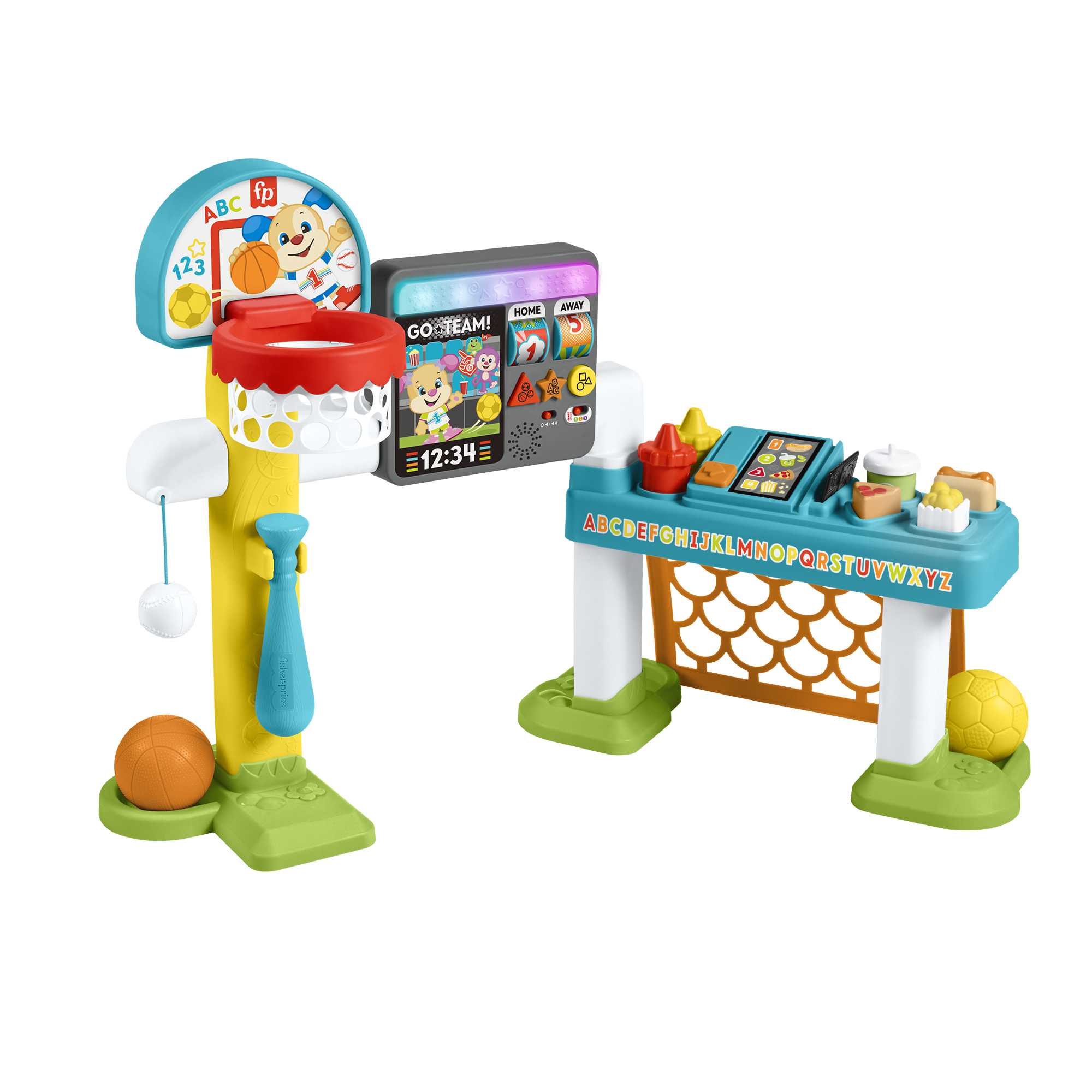 Fisher-Price Busy Buddies Activity Table Electronic Learning Toy for Infant  and Toddler