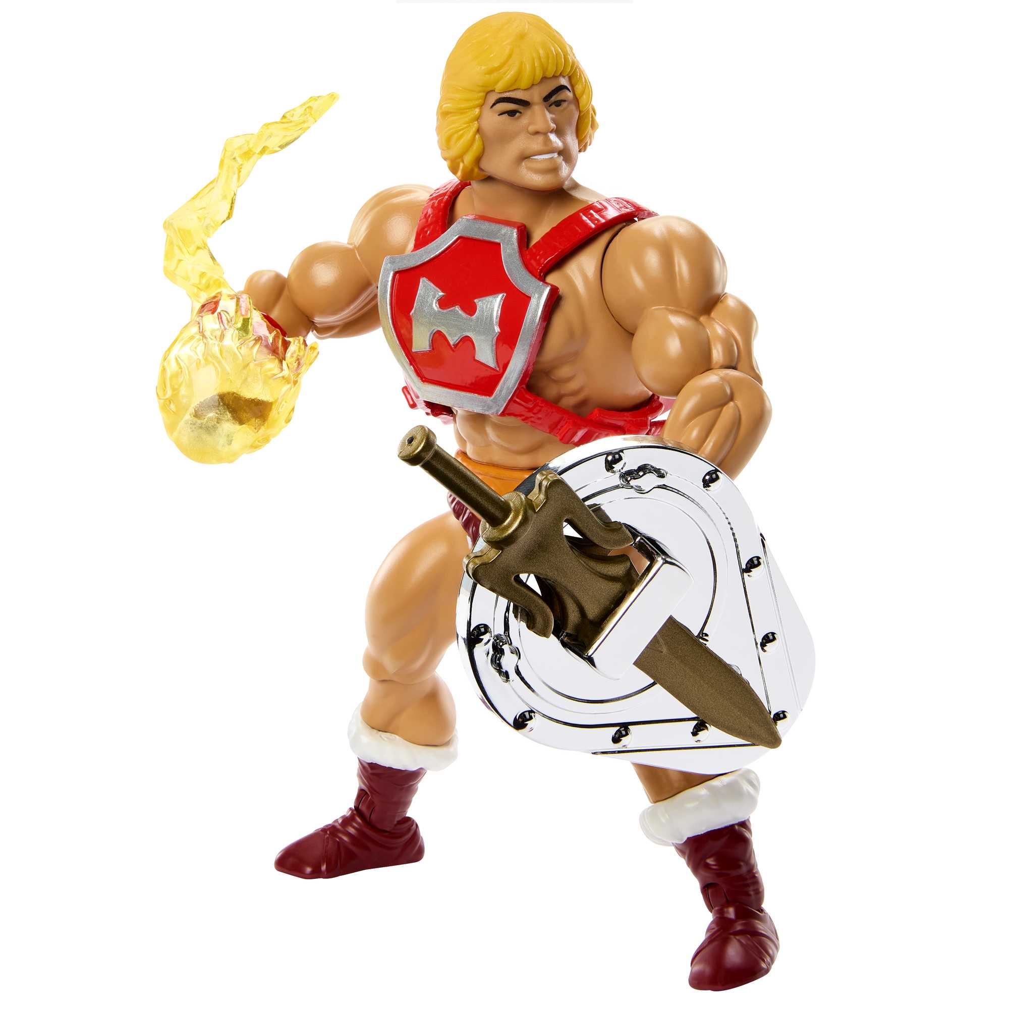 Masters of the Universe Origins Thunder Punch HeMan Deluxe Action Figure Mattel