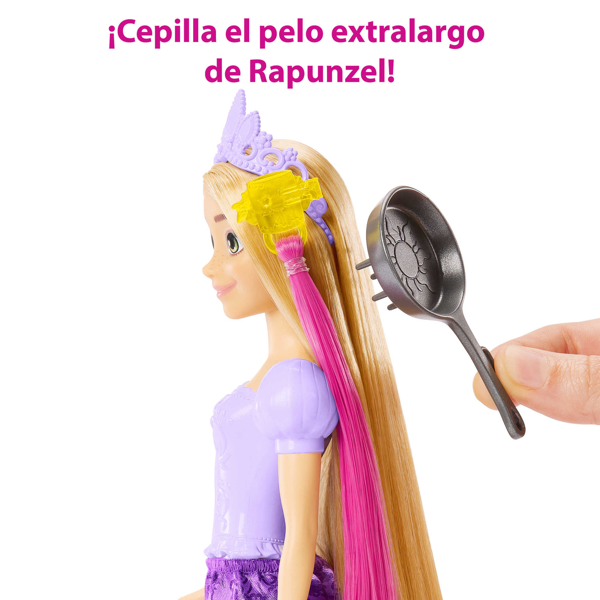 Disney Princesa Muñeca Rapunzel Cabello de Cuentos de Hadas