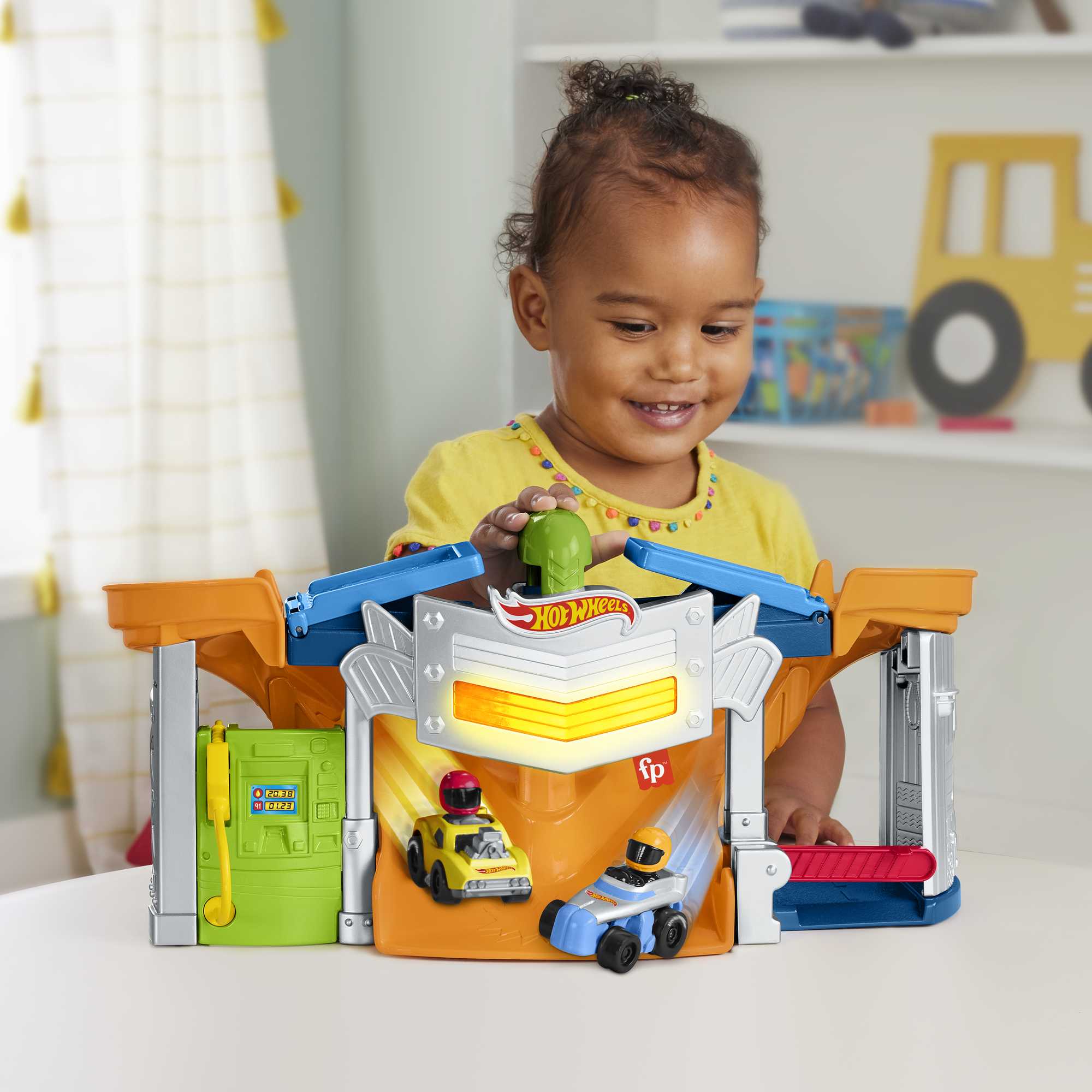 Fisher-Price HW Little People Coffret Piste Course à Emporter
