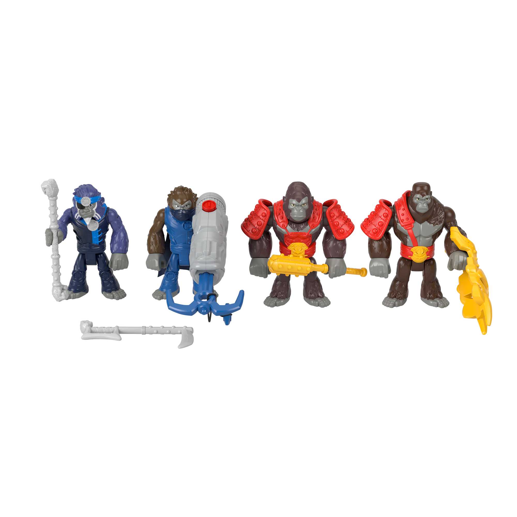 Fisher-Price Imaginext-Armée Singe vs Gorille-Coffret de Figurines