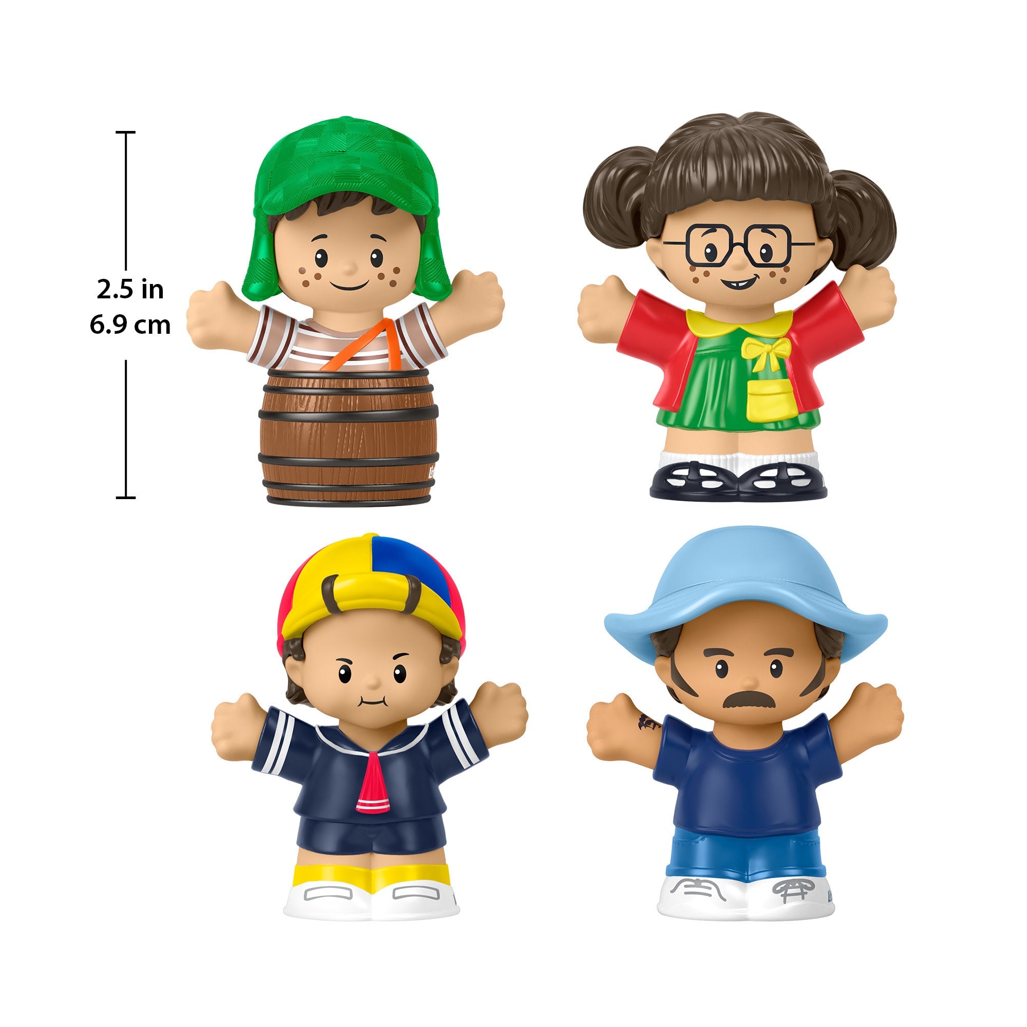 Little People Collector El Chavo Special Edition Set For Adults & Fans, 4 Figures