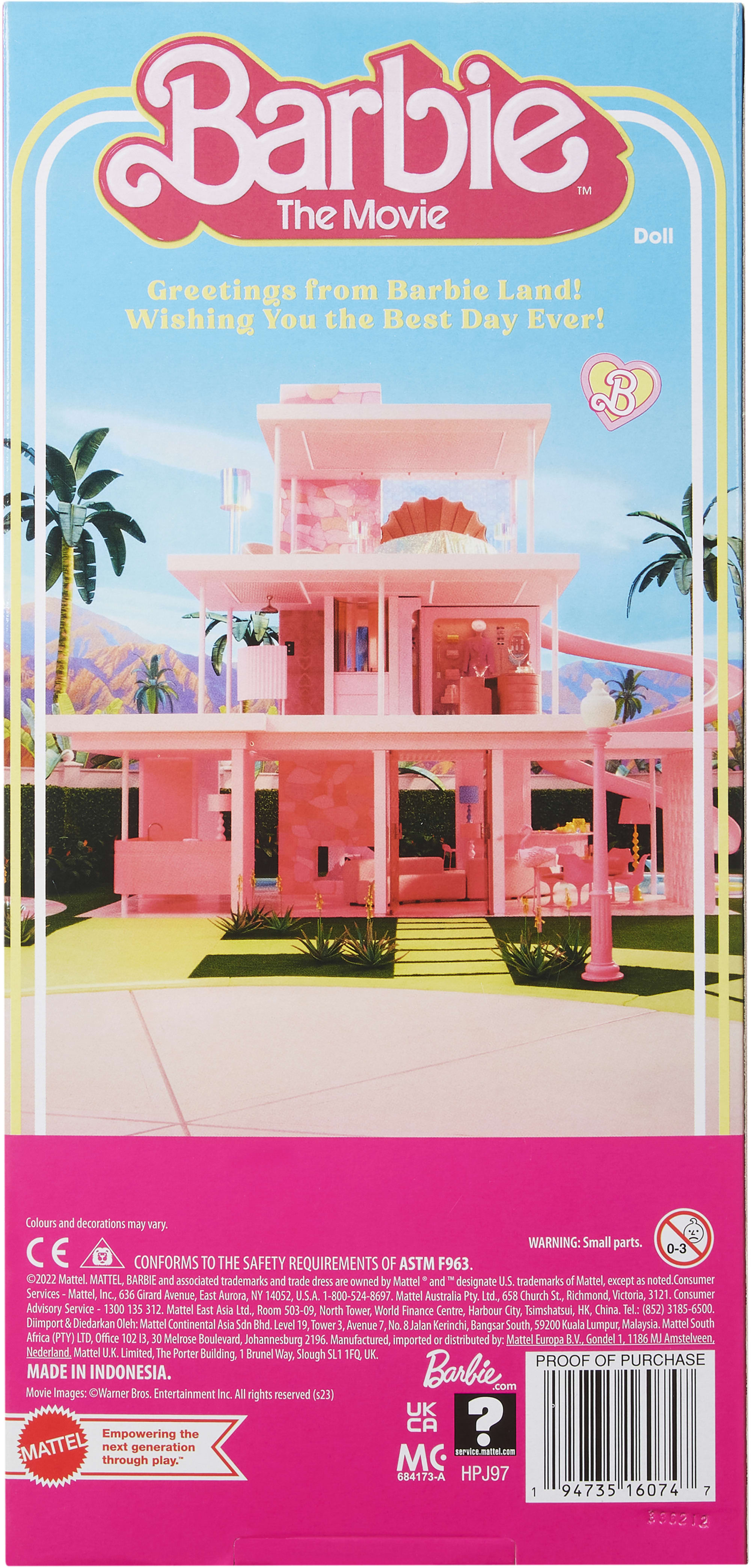 Barbie La Película Muñeco de Colección Ken Día Perfecto