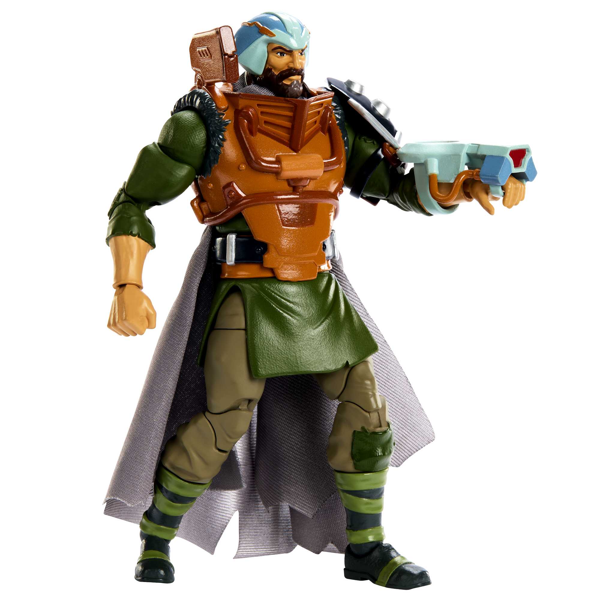 Masters of the Universe Masterverse Figura de Ação Deluxe Duncan de 7" com articulações