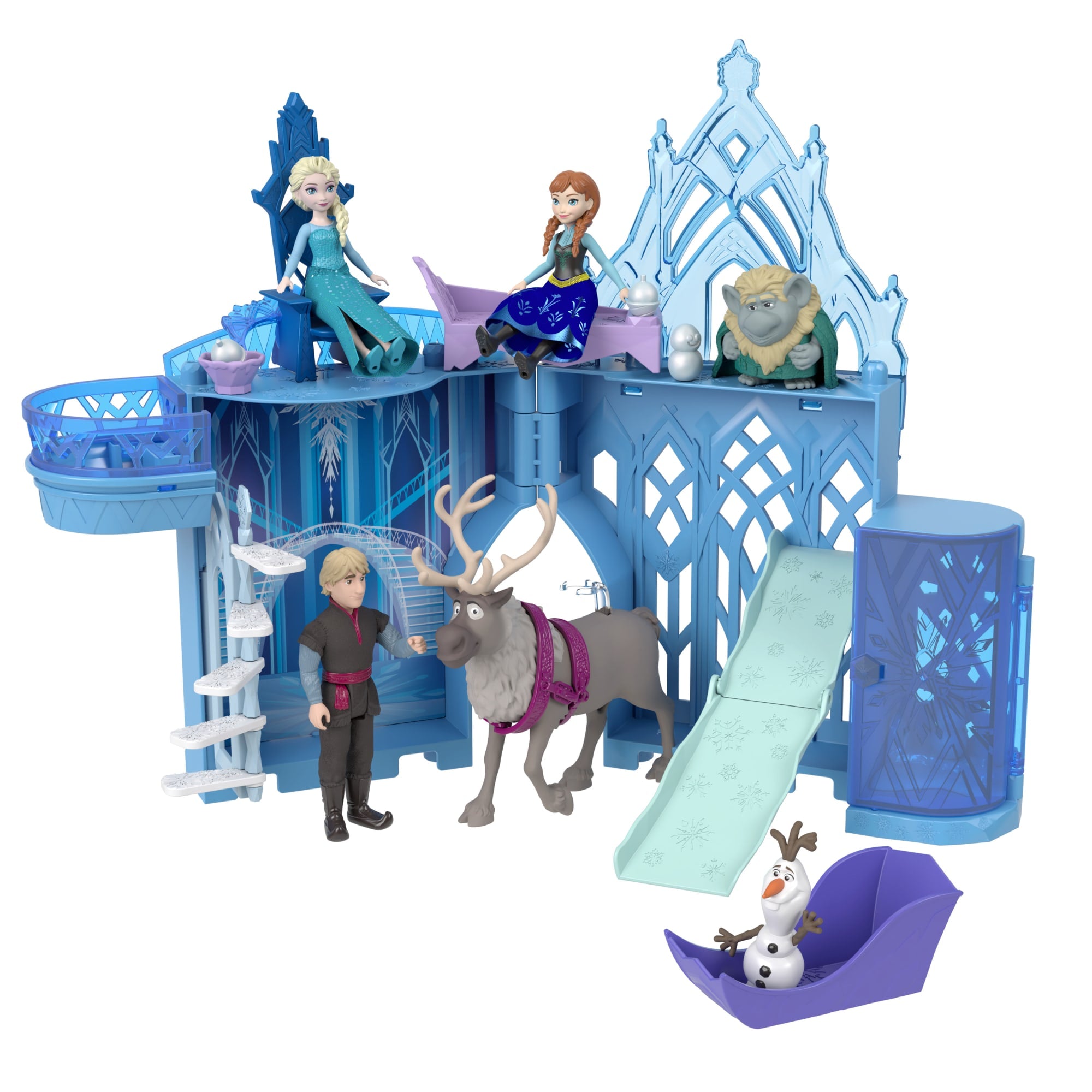 Casa de Muñecas Mattel Disney Frozen Castillo Arendelle con Elsa