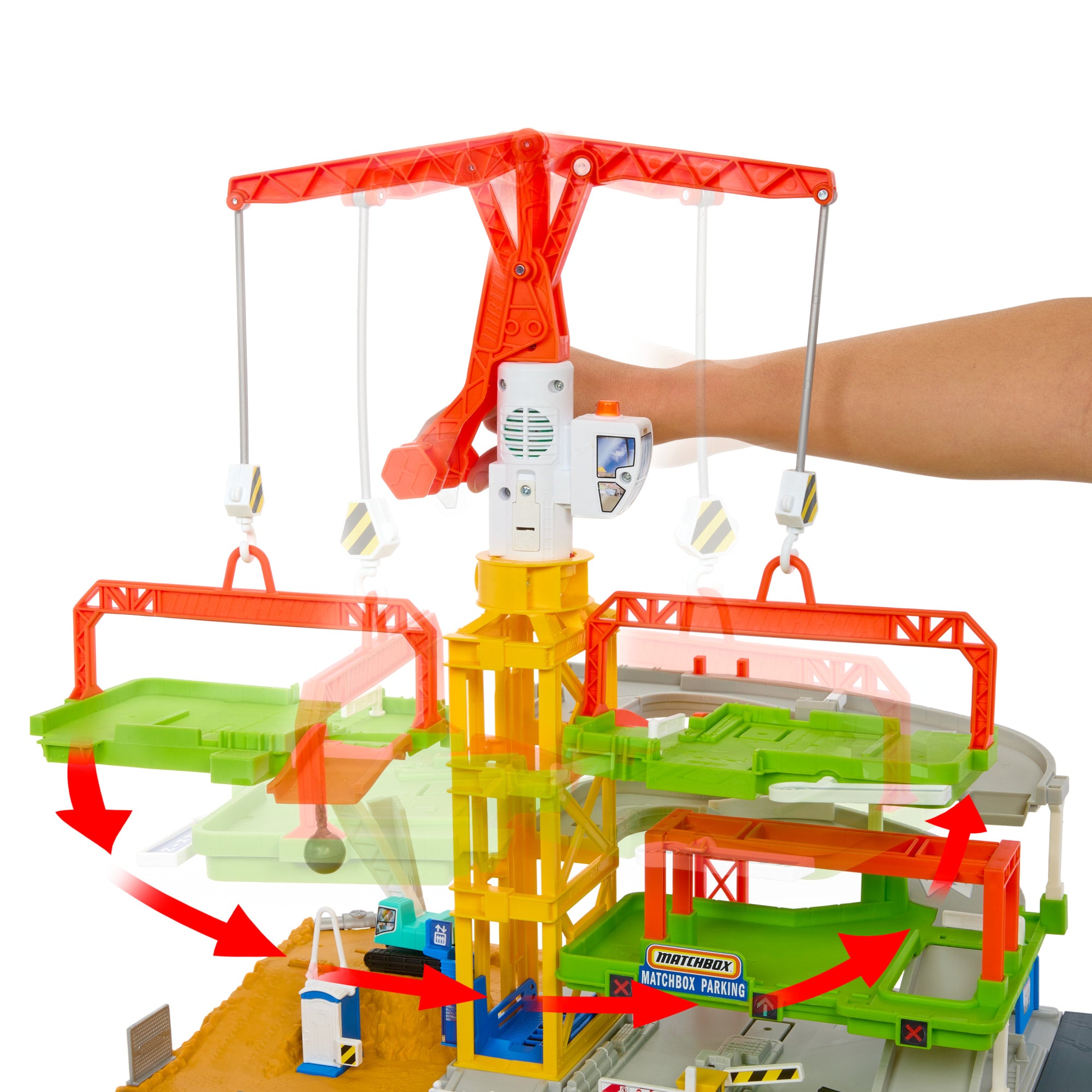 Matchbox Set de Juego Acción con temática de Construcción