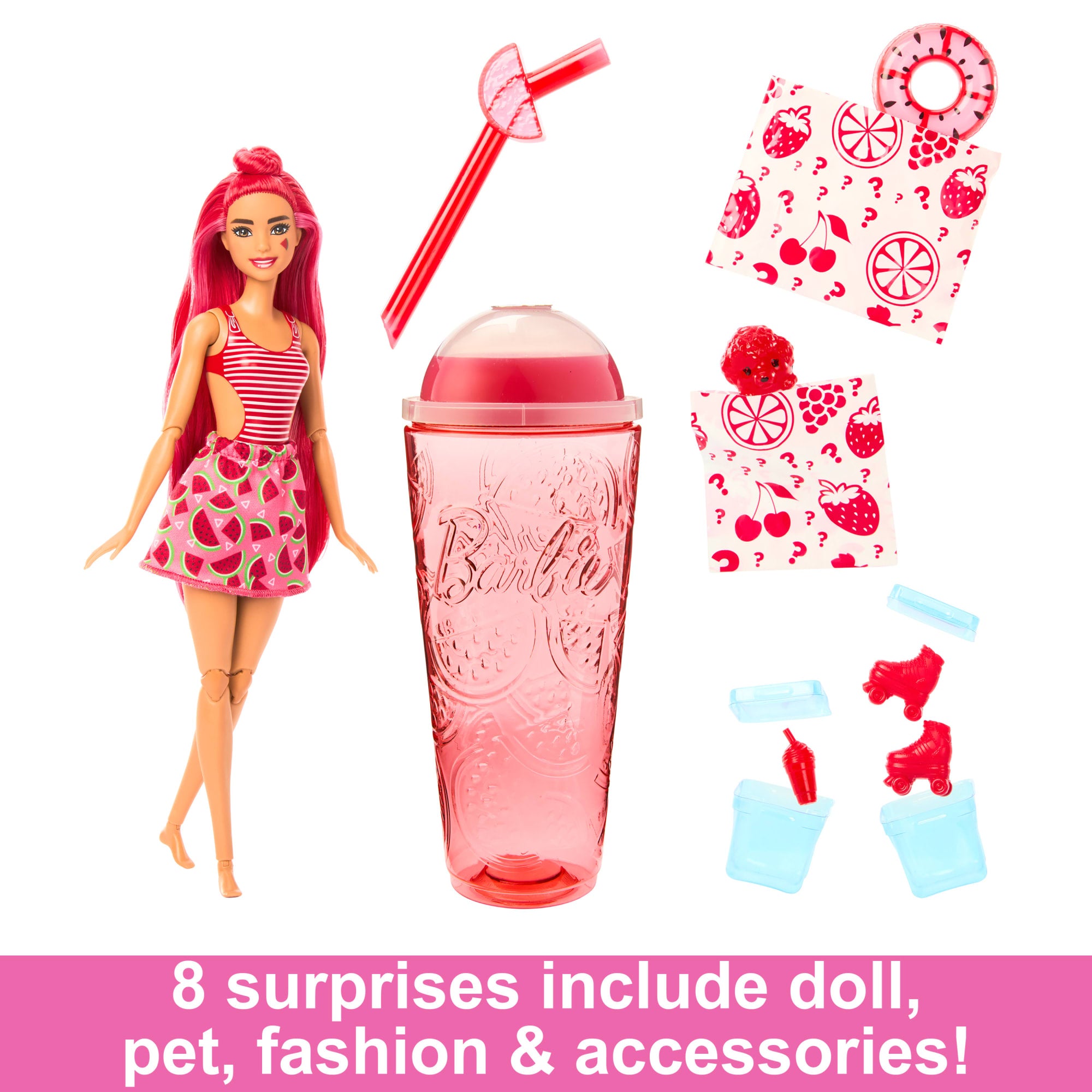 Barbie Color Reveal With Strawberry Foam Multicolor