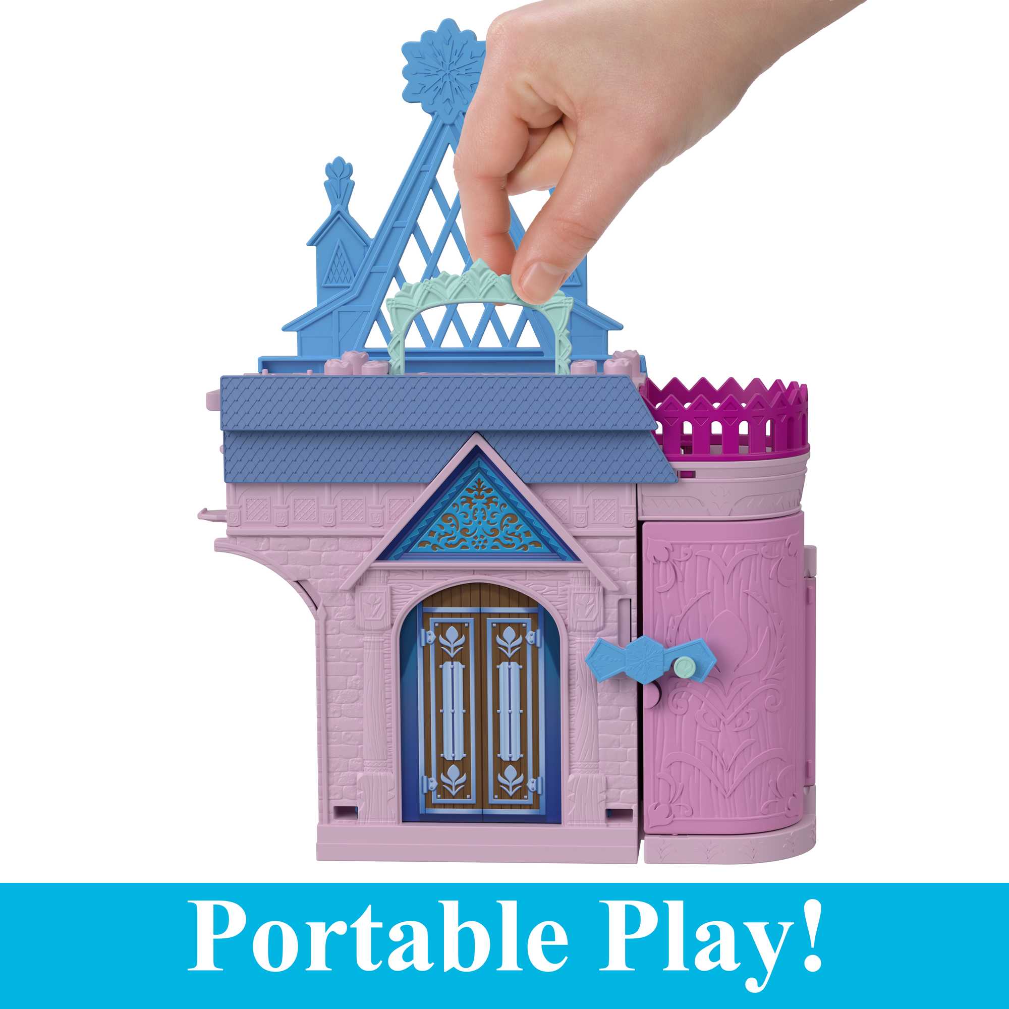 Disney Frozen Storytime Stackers Anna Castle Dollhouse & Doll