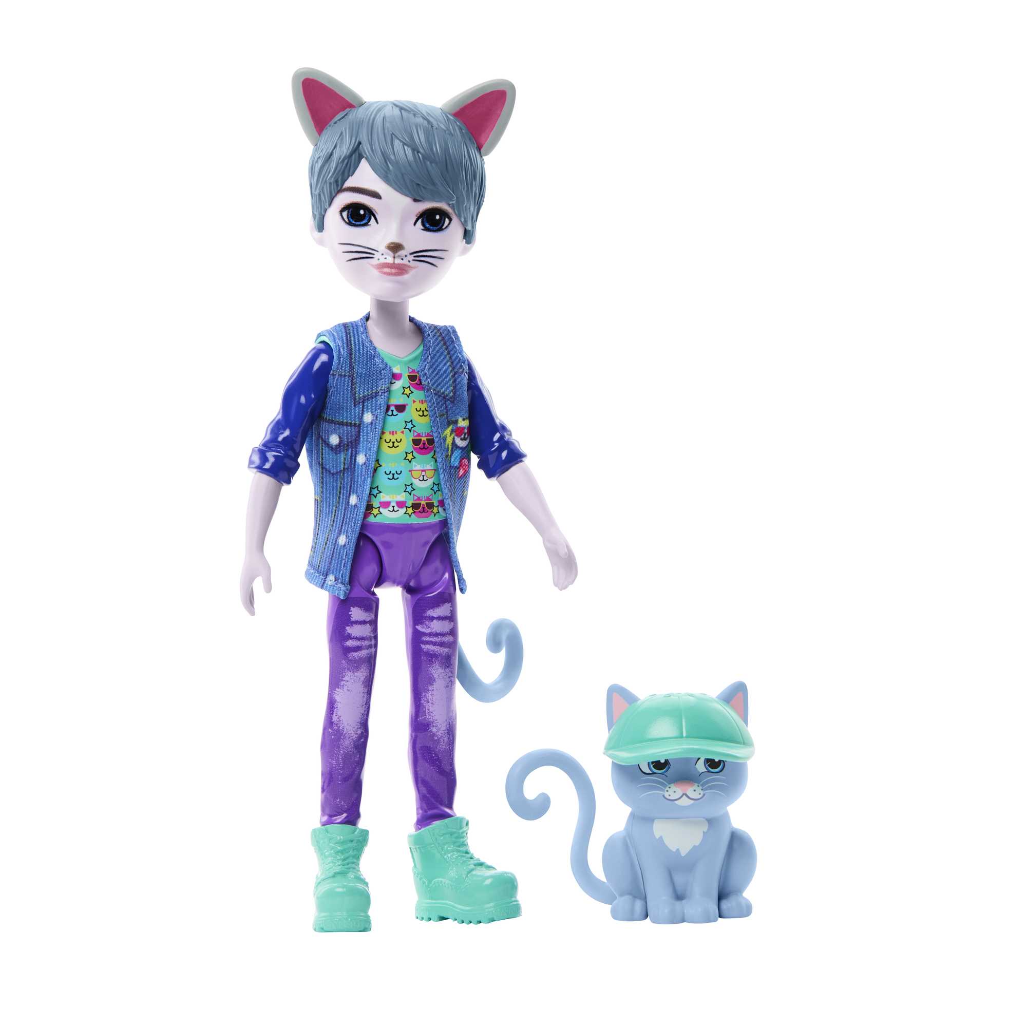 Enchantimals Muñeca Cole Cat