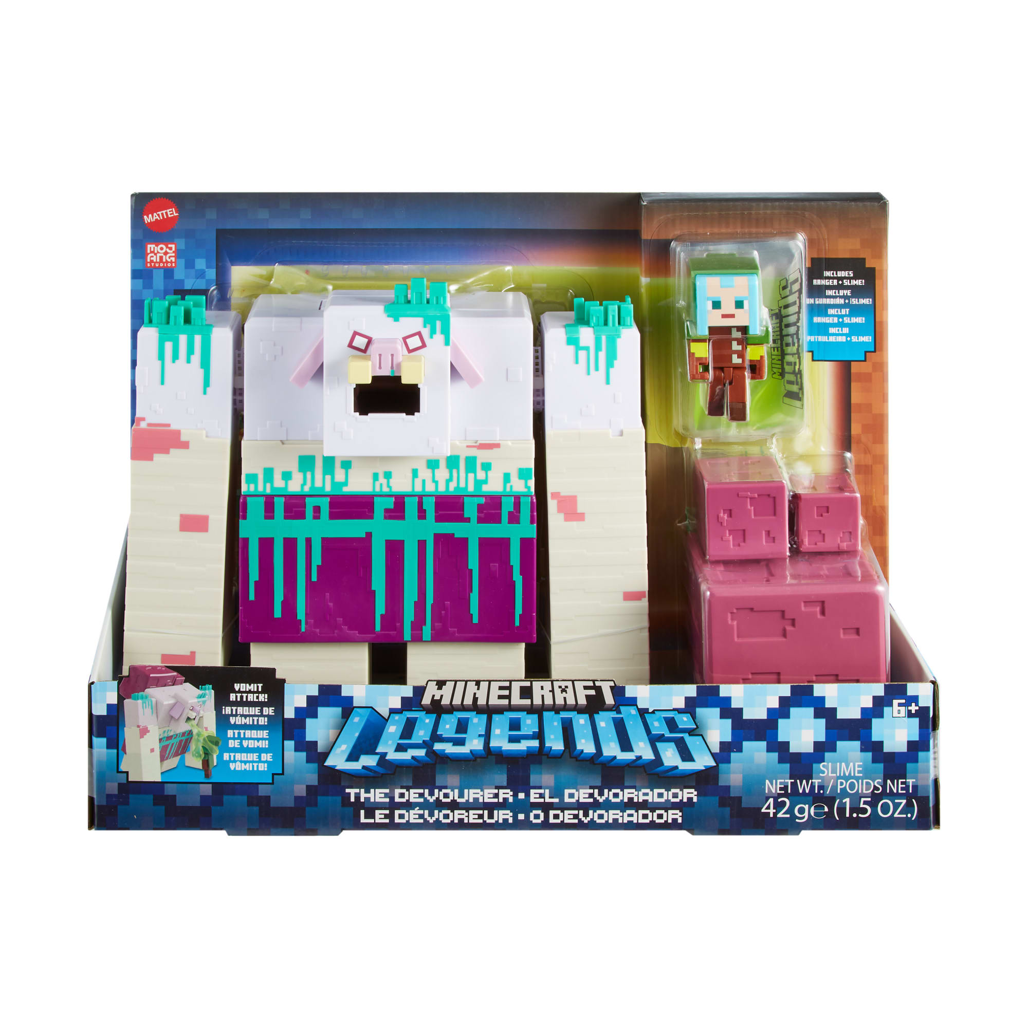 Minecraft-Legends-Figurine Le Dévoreur-Coffret Figurines, Accessoires