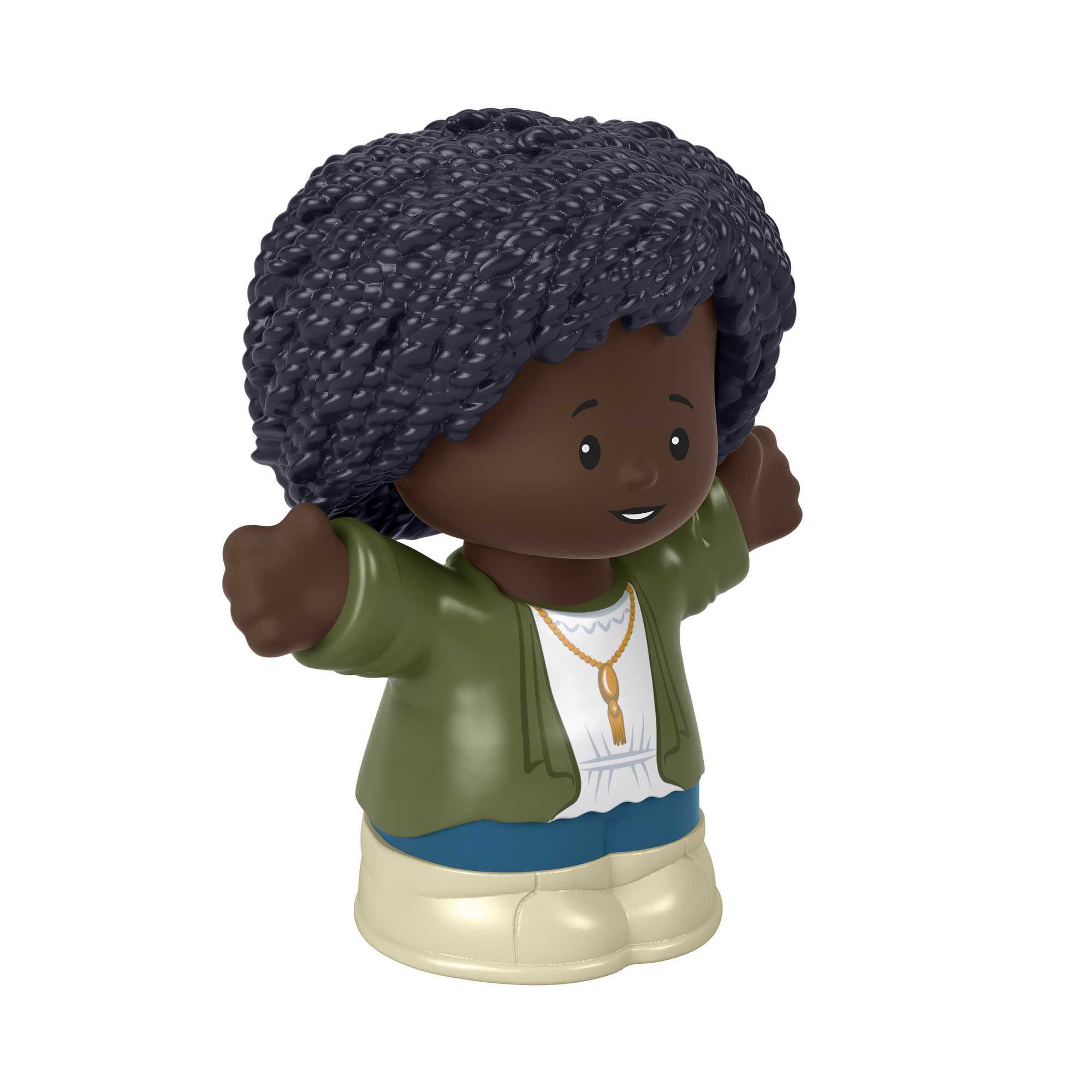Fisher-Price Little People Figura de Brinquedo Mãe Cabelo Cacheado