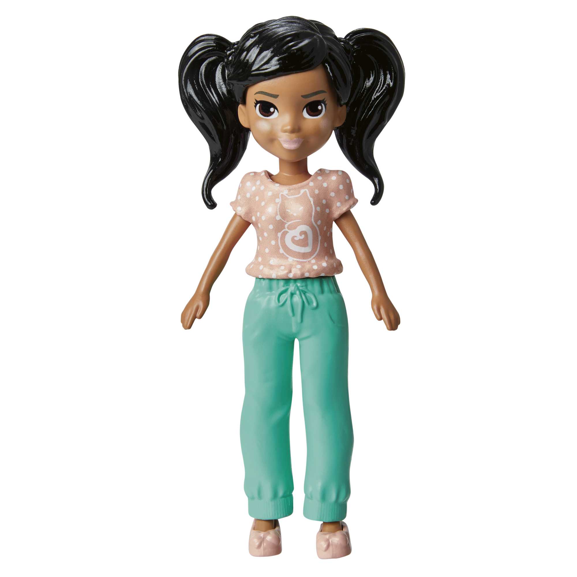 Polly Pocket Conjunto de Brinquedo Pacote de Modas Festa de Pijamas Elemento Surpresa