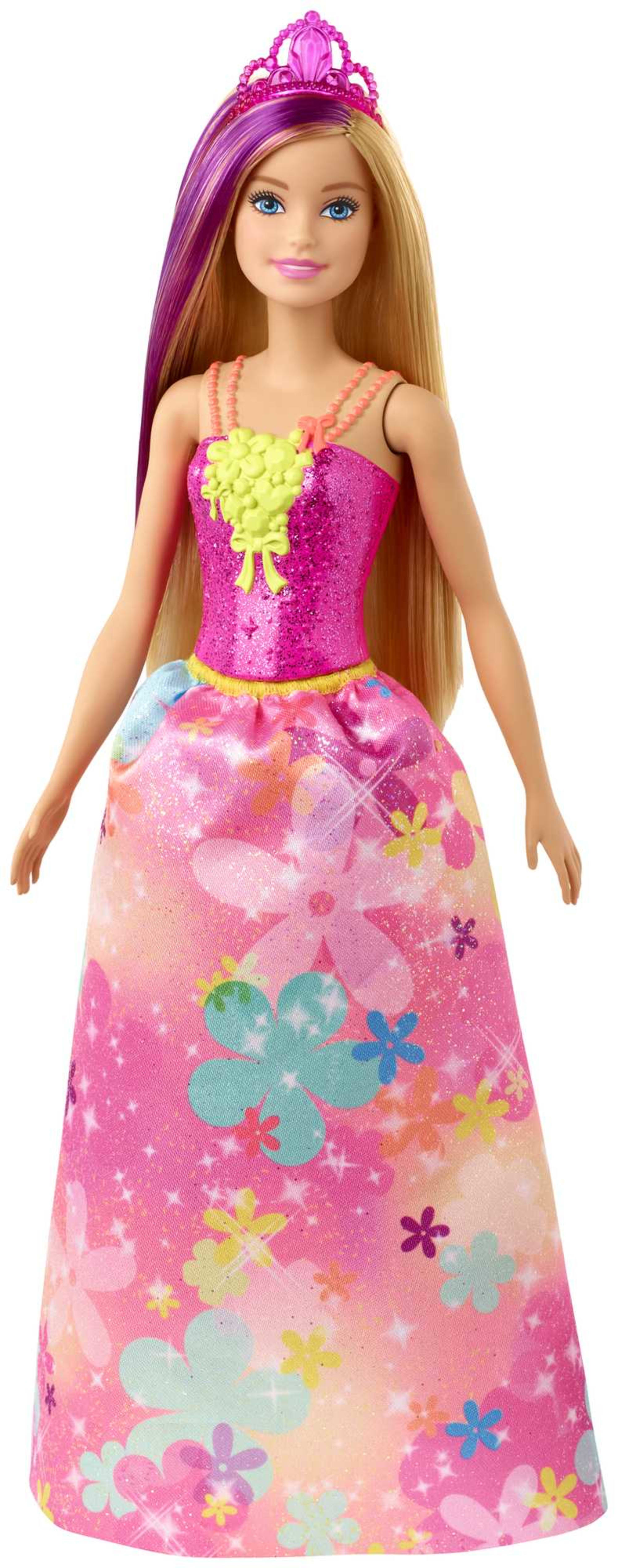 Barbie Dreamtopia Muñeca Real Corona Rosa