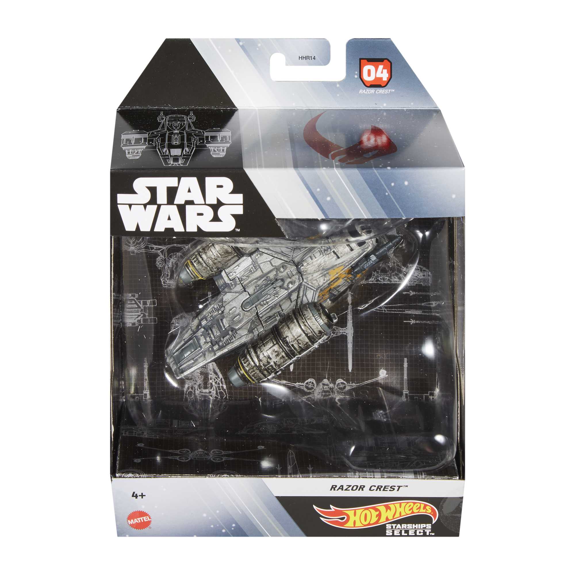 Hot Wheels Character Cars Veículo de brinquedo Razor Crest