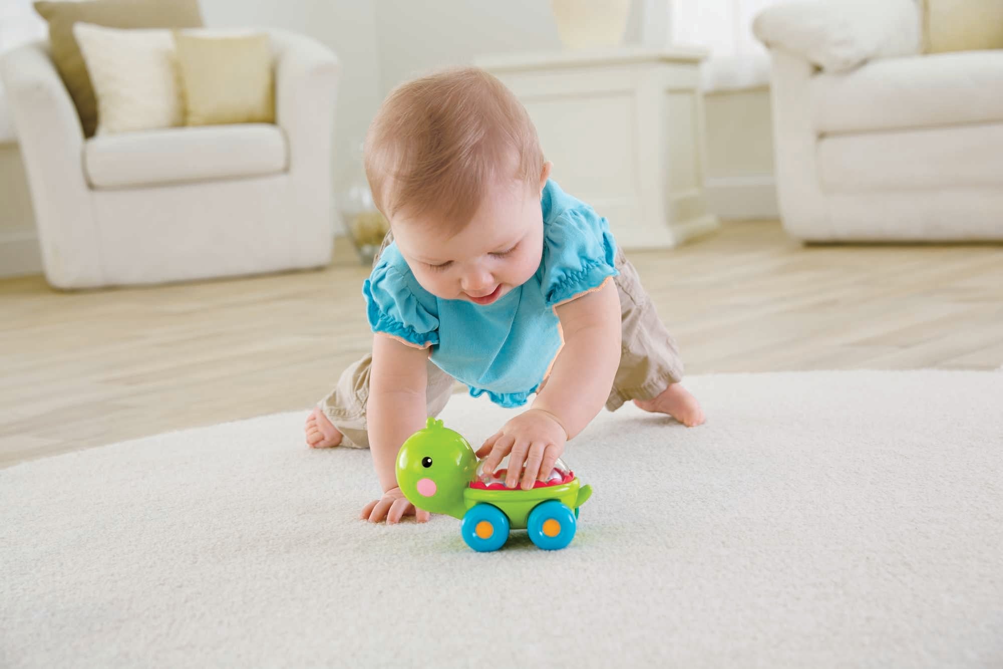 Fisher-Price Juguete para Bebés Tortuga Pelotitas Divertidas