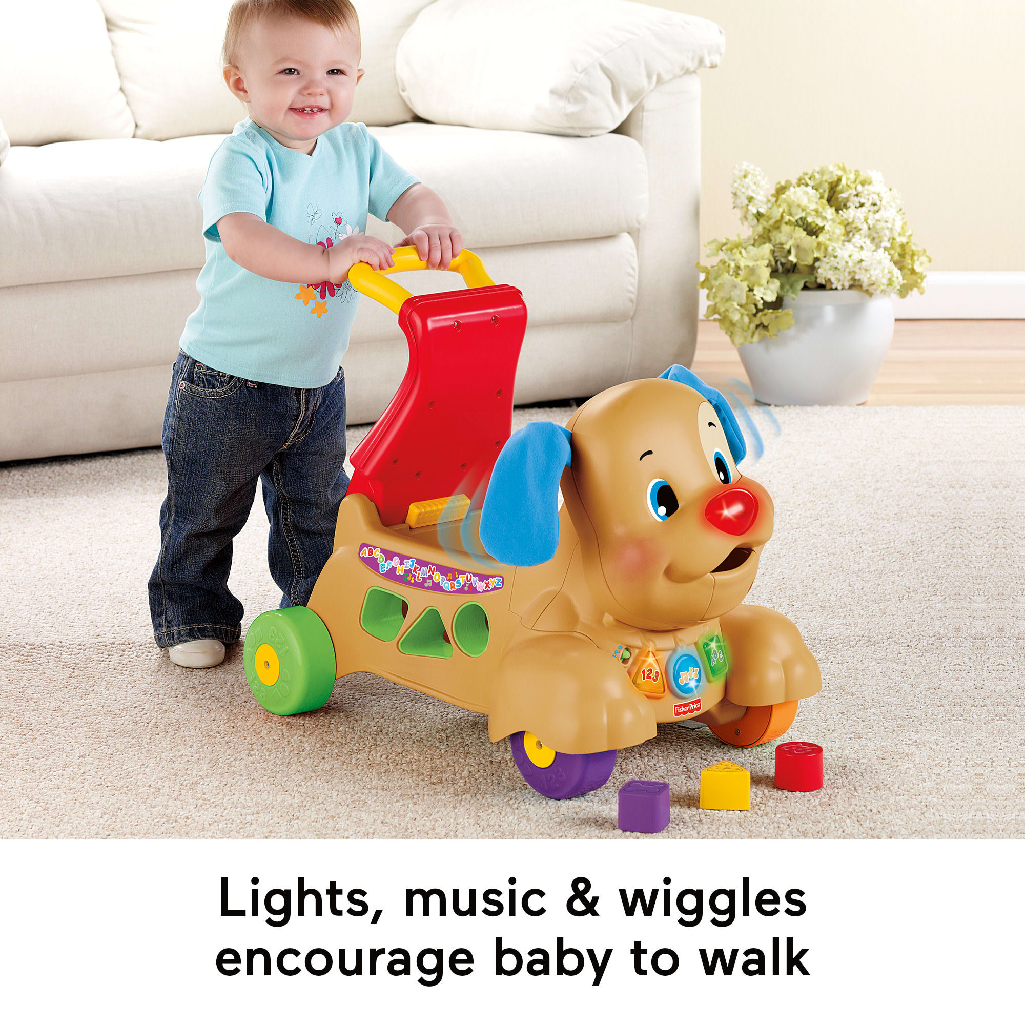 Perro Interactivo Fisher Price My Puppy Crawls With Me 