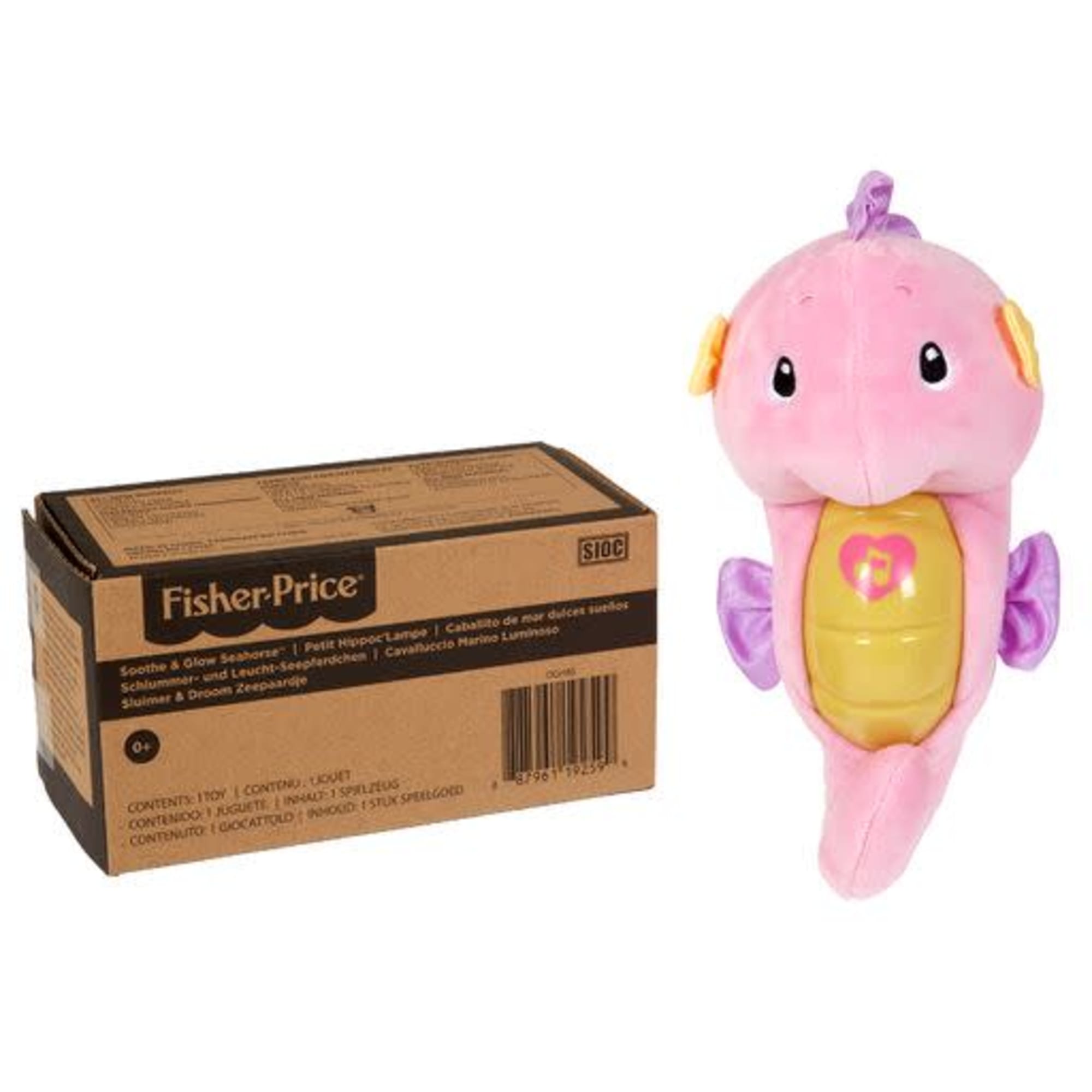 Soothe & Glow Seahorse | Pink | Fisher Price