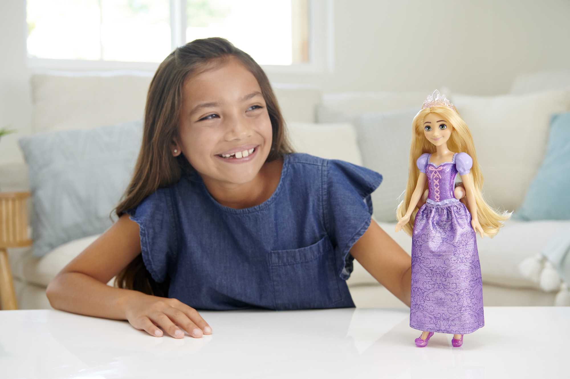 Disney-Princesses Disney-Raiponce-Poupée, Habillage et Accessoires