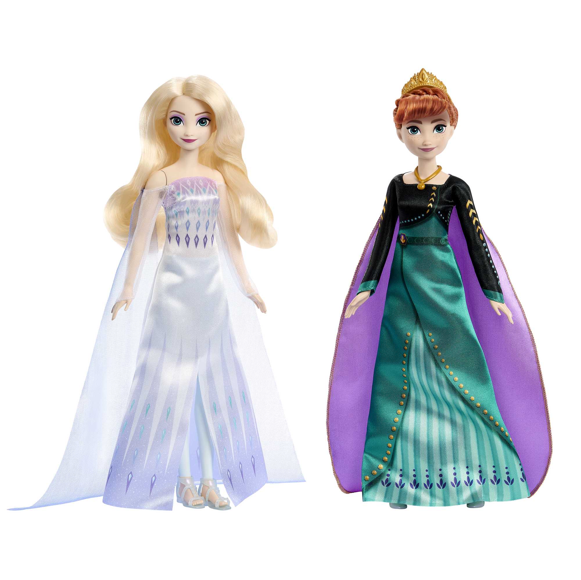 Disney Frozen Queen Anna & Elsa The Snow Queen | Mattel