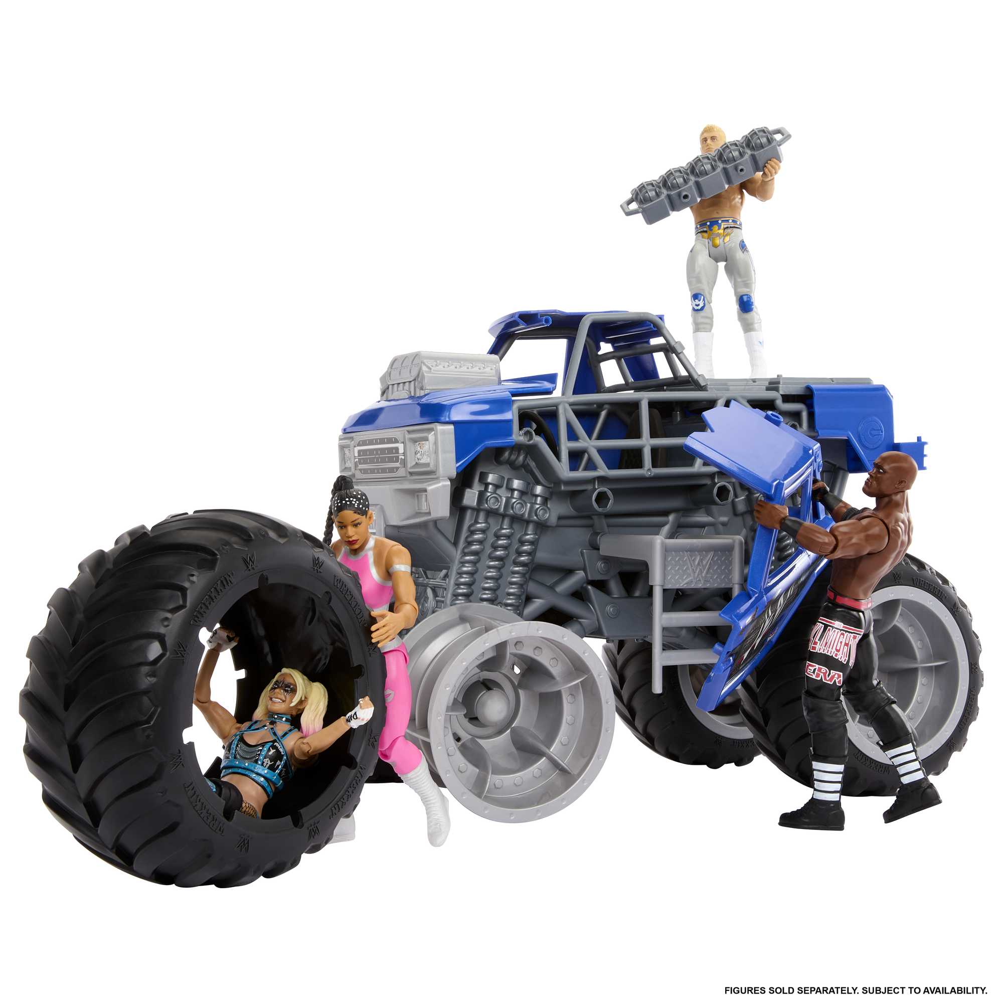WWE-Wrekkin Slam Crusher-Monster Truck