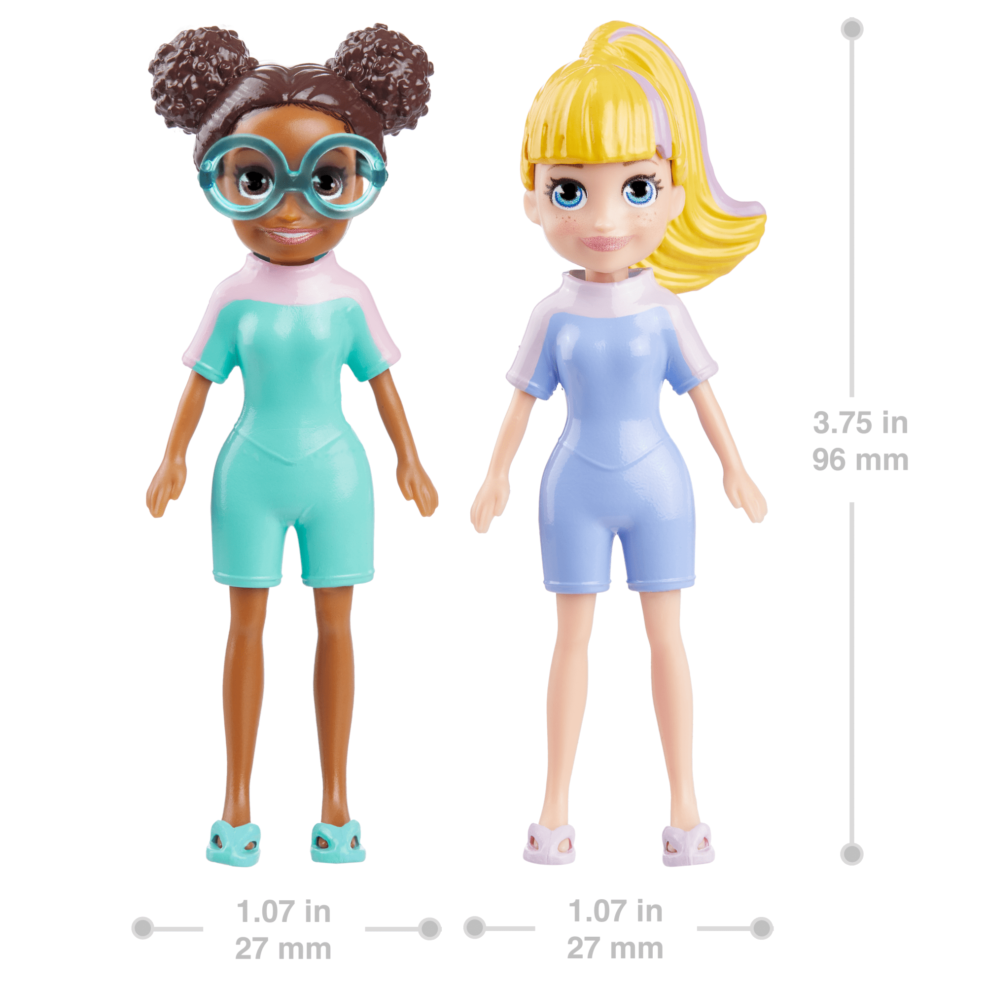 Polly Pocket ini Cofanetto l'Aradio di Lila, con una Babola Polly Pocket ini Cofanetto l'Aradio di Lila, con una Babola