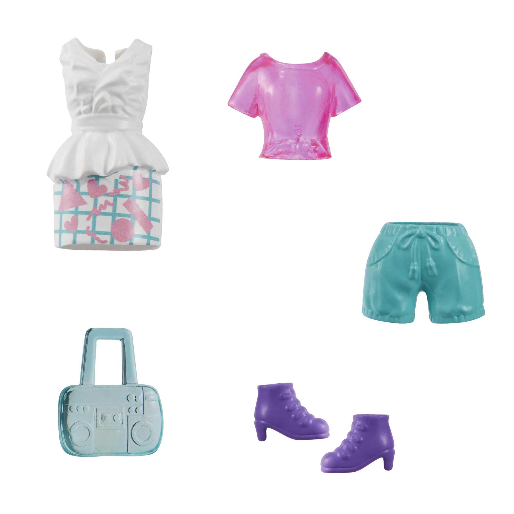 Polly Pocket Conjunto de Brinquedo Pacote de Modas Margot Shimmer & Shine