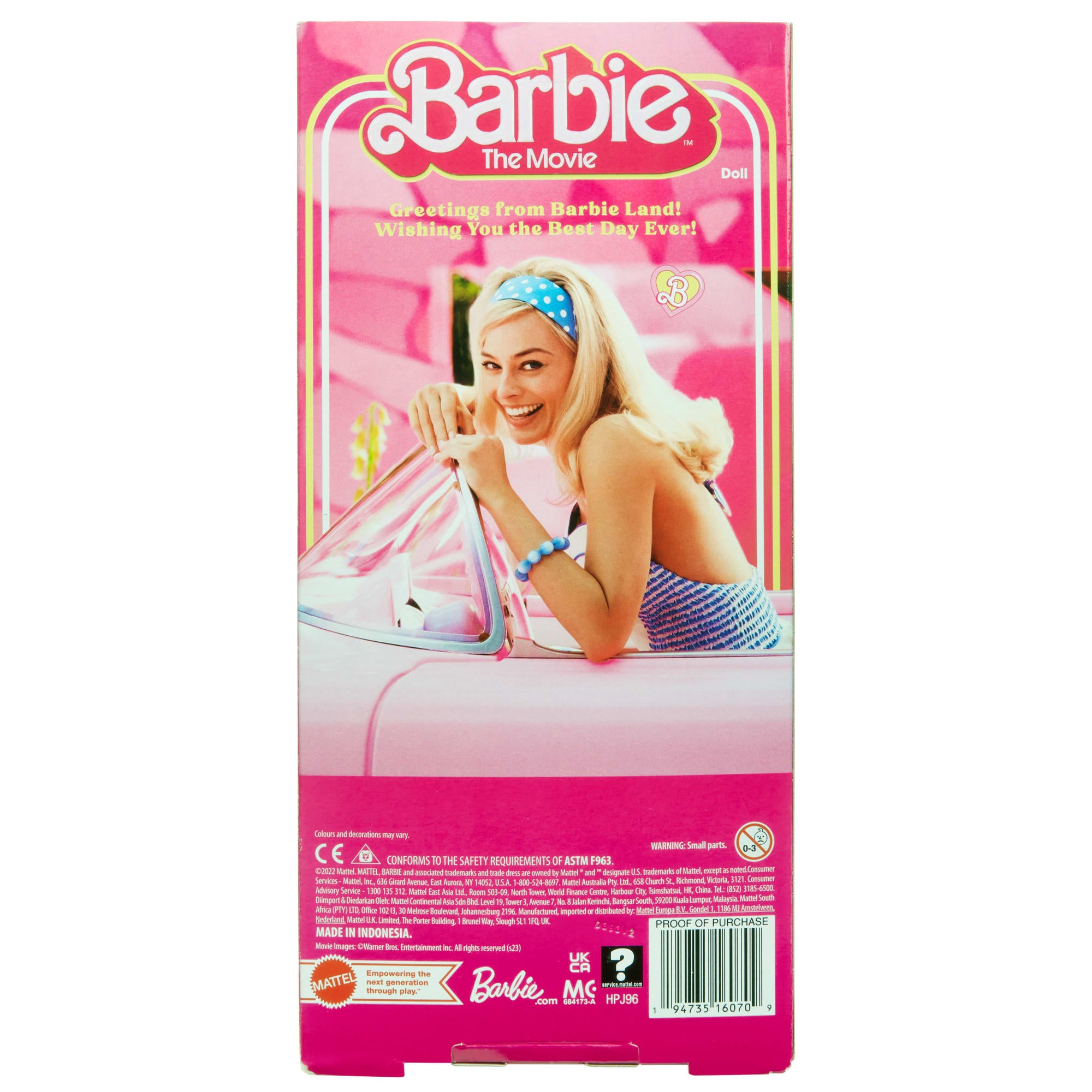 Barbie La Película Muñeca de Colección Día Perfecto