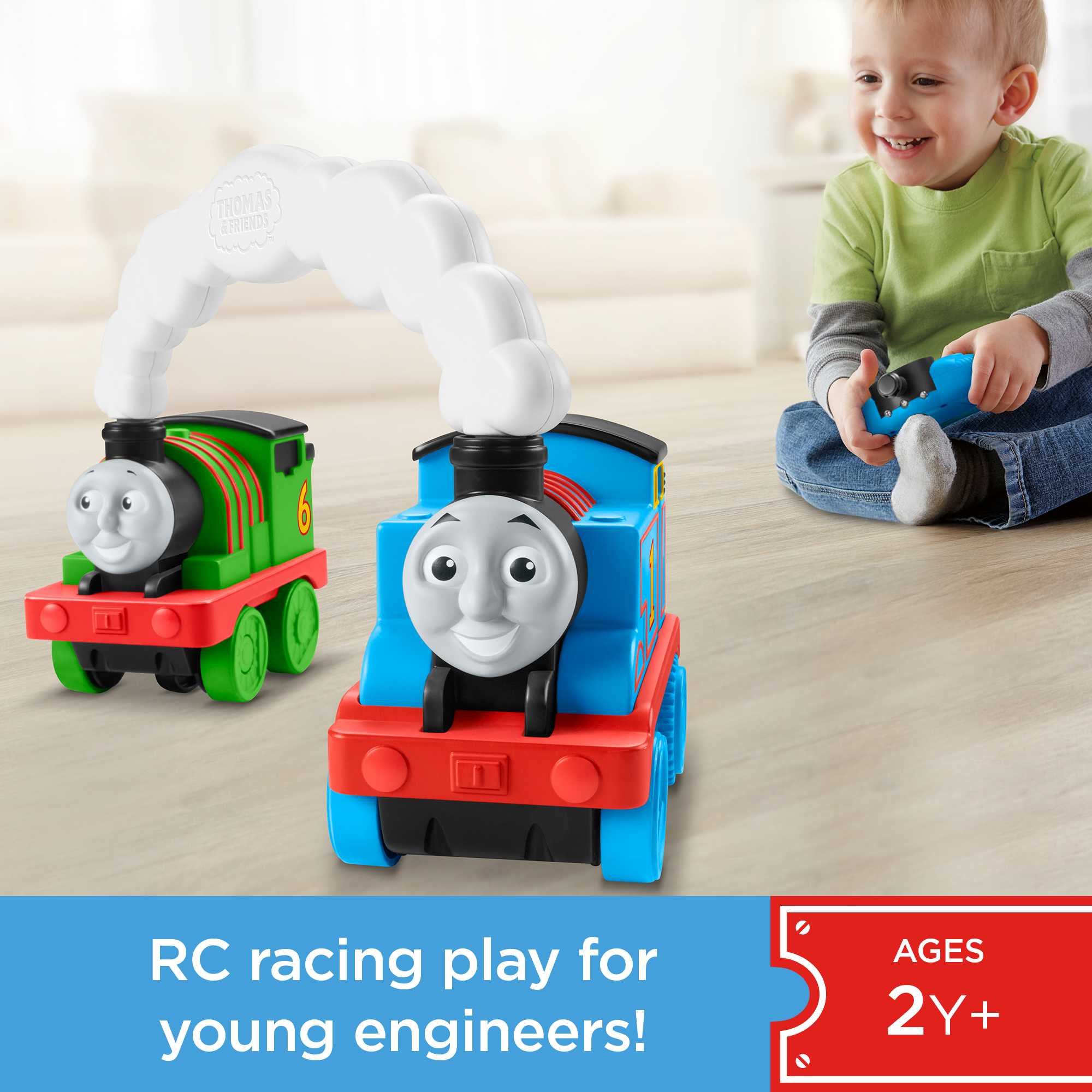 Thomas & Friends Race & Chase R/C Train Engines | Mattel