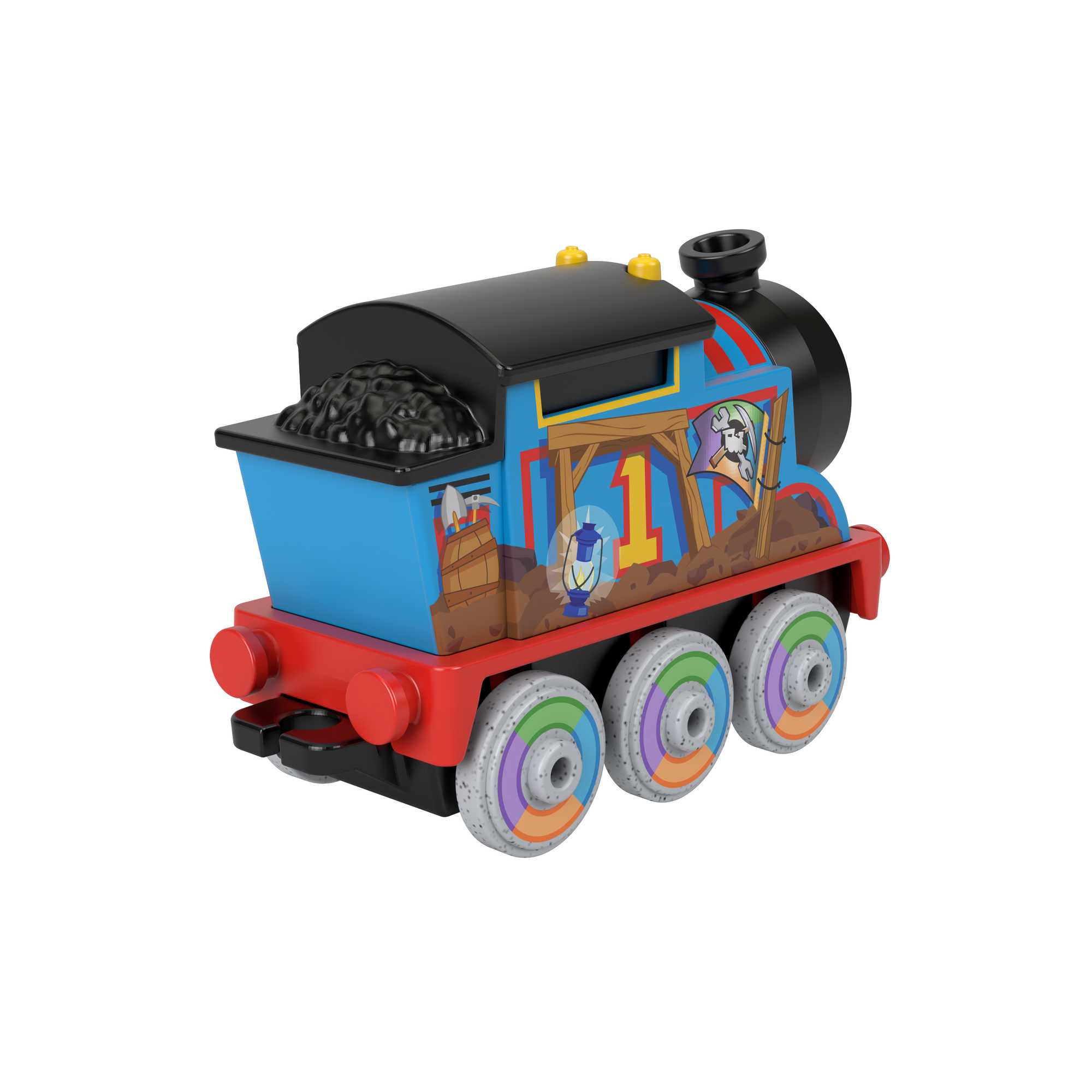 Thomas e Seus Amigos Veículo de Brinquedo Trem Metalizado Thomas O Misterio Da Montanha Da Vista
