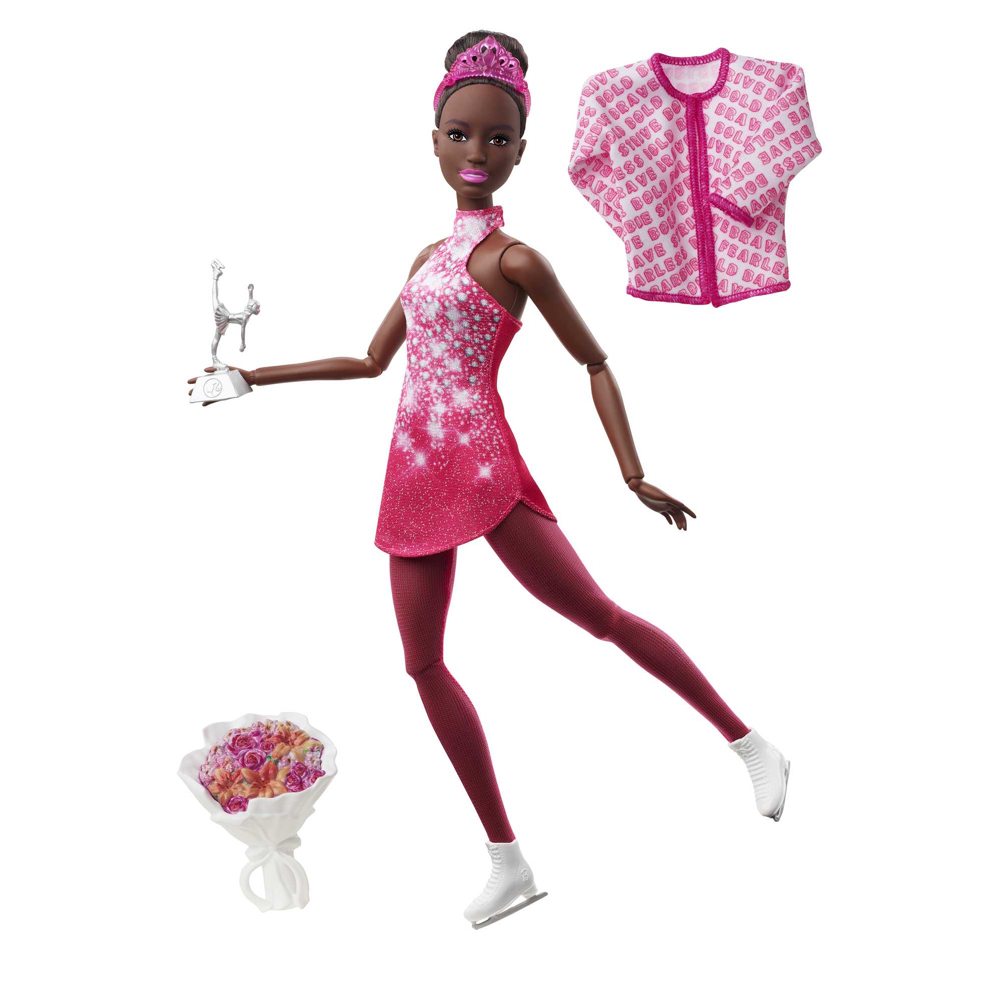  Barbie Doll Dance Coach Play Set with Working Stage! : Toys &  Games